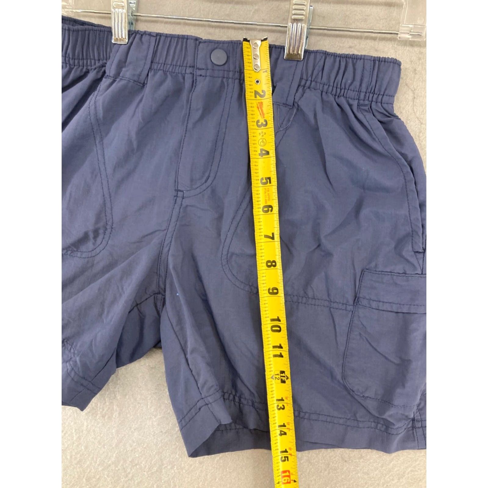 Vintage Columbia Womens Shorts XS Blue Outdoor Hiking Cargo Snap Size 26" / US 2 / IT 38 - 6 Thumbnail