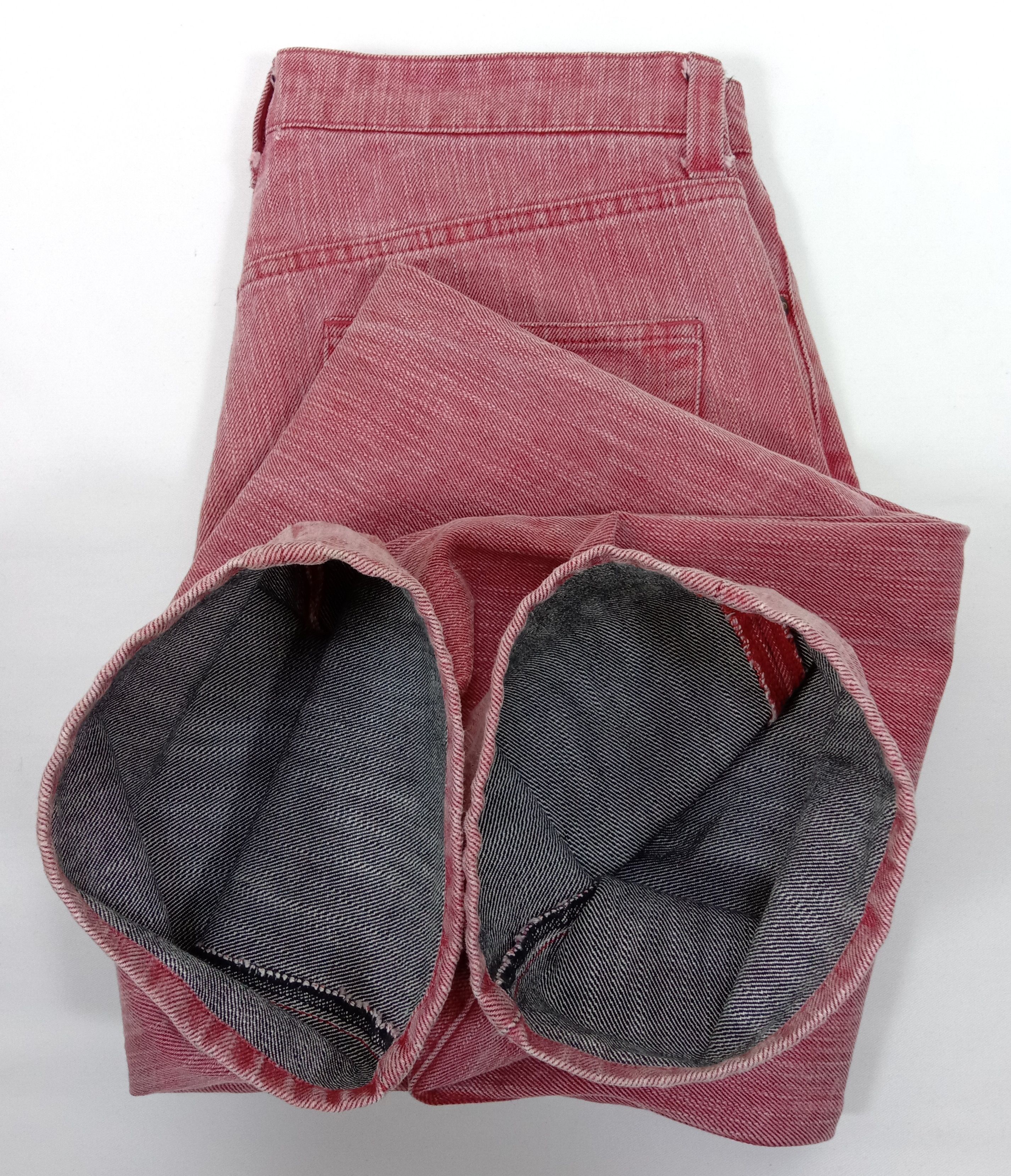 Japanese Brand Japanese Punk Jeans Brand High Street Faded Red Denim Size US 32 / EU 48 - 11 Thumbnail