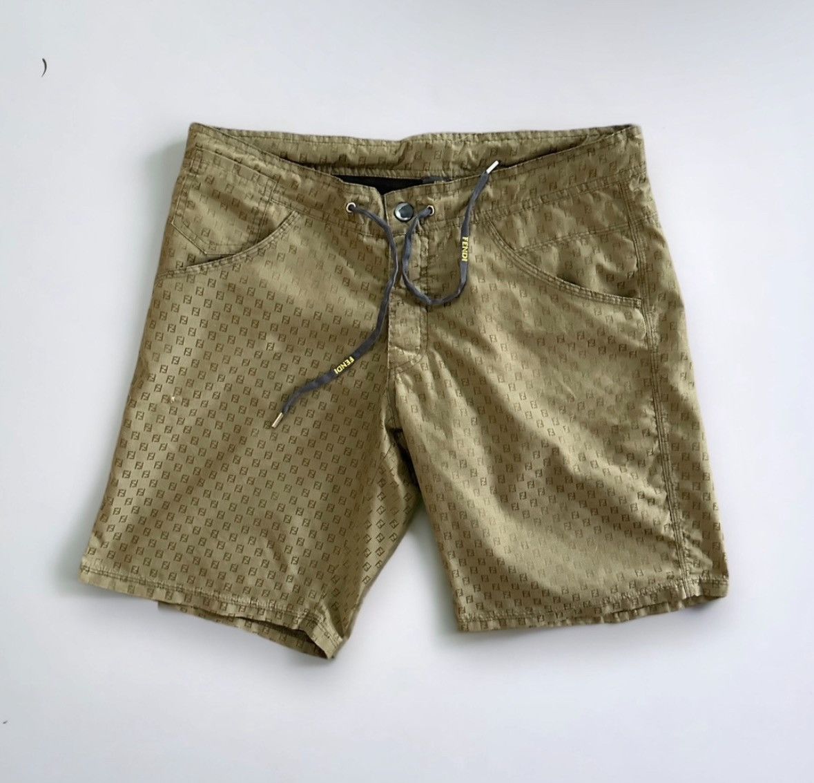 Fendi Fendi Monogram Logo Casual Shorts Long Men Size 48 M Size US 32 / EU 48 - 1 Thumbnail