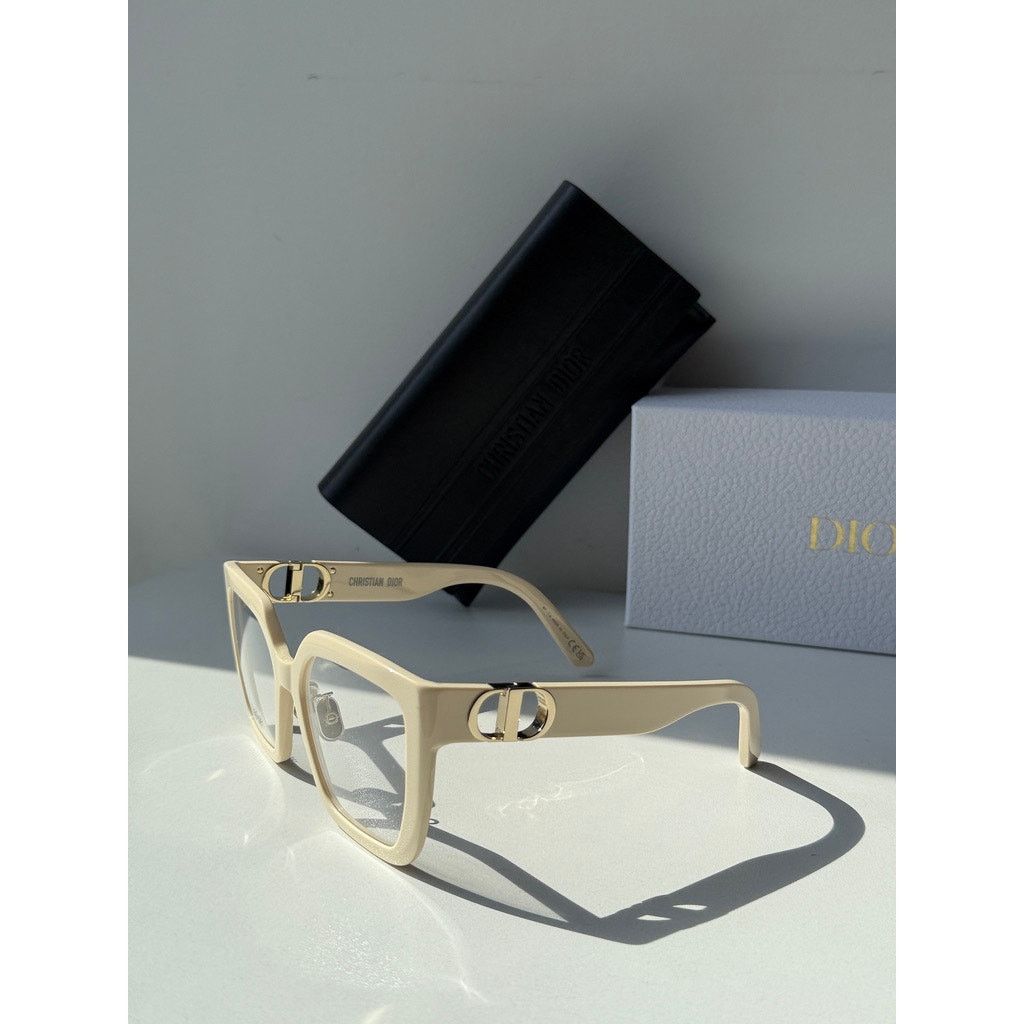 Dior NEW Dior 30MontaigneO S1F Eyeglasses Frames in Ivory White Size ONE SIZE - 2 Thumbnail