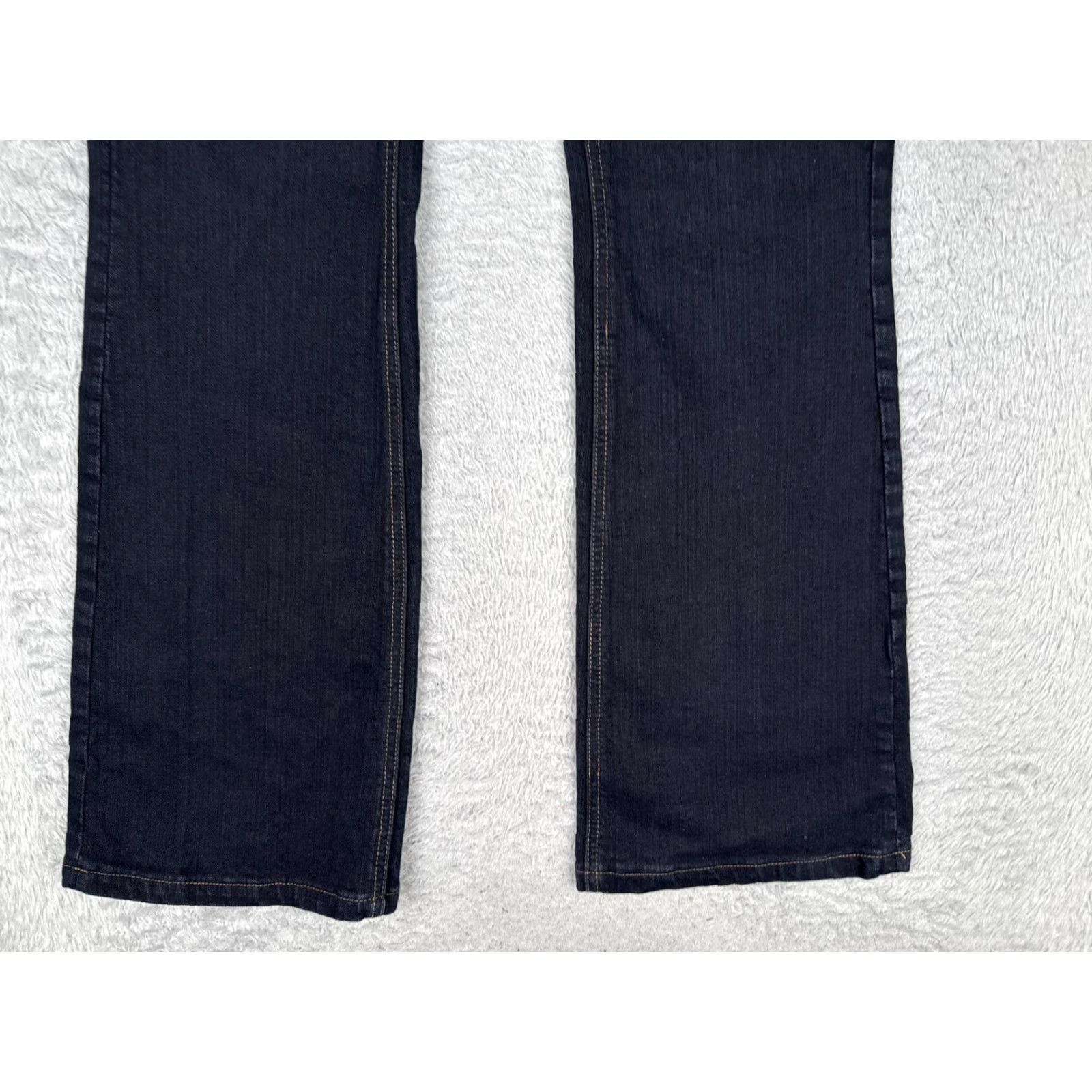 Vintage Chicos Jeans Womens 0 Dark Wash Bootcut Embellished Pockets Denim Size 25" / US 0 / IT 36 - 2 Thumbnail