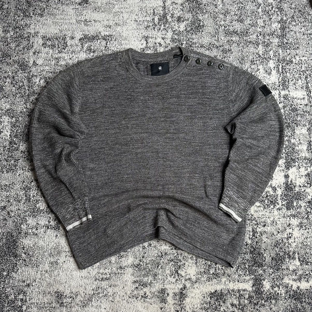 G-Star G-Star Raw Avant Garde Rare Vintage StreetWear Y2K Sweater Size US L / EU 52-54 / 3 - 1 Thumbnail