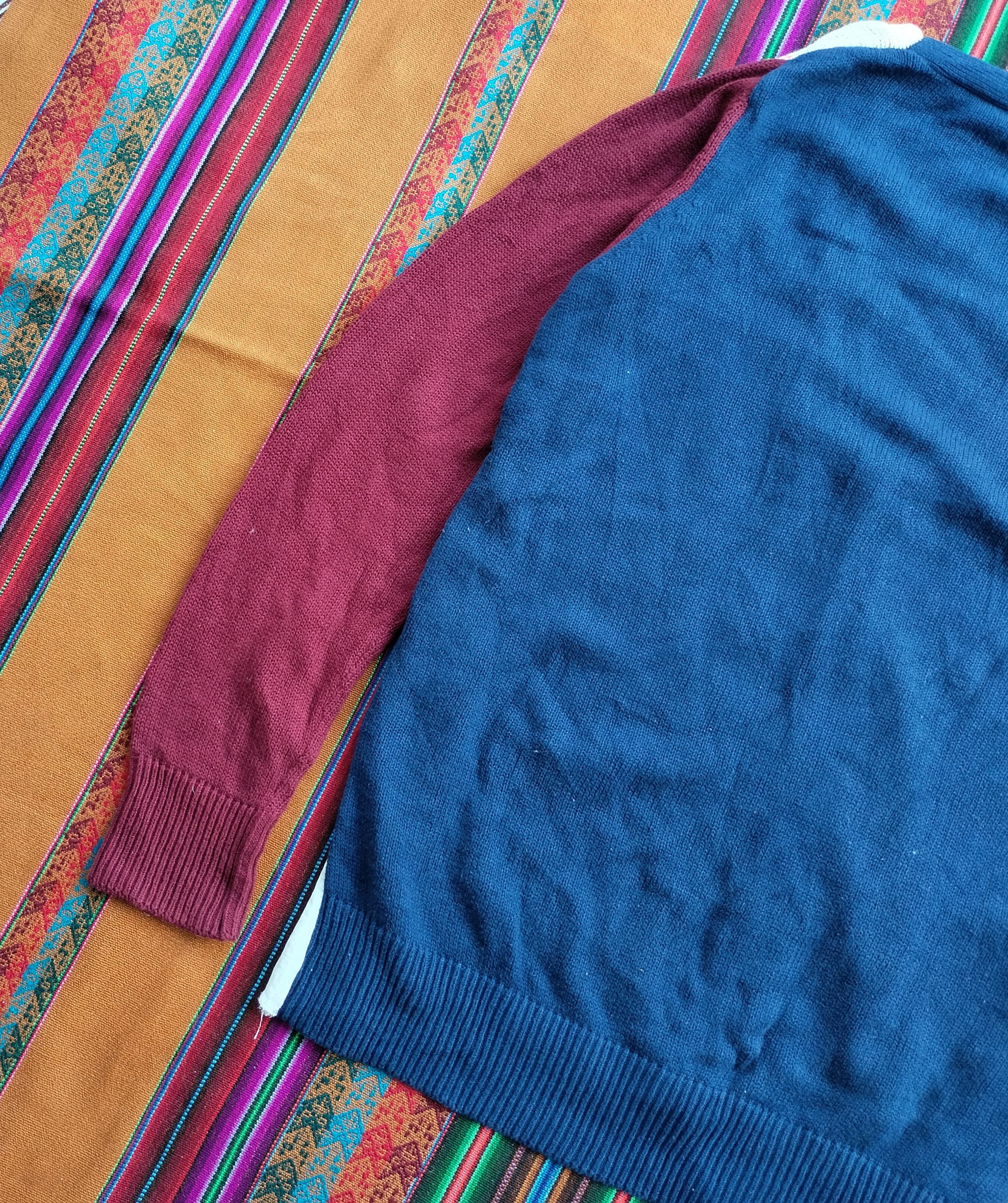 Issey Miyake SunaoKuwahara issey miyake color block cardigan Size US S / EU 44-46 / 1 - 16 Thumbnail