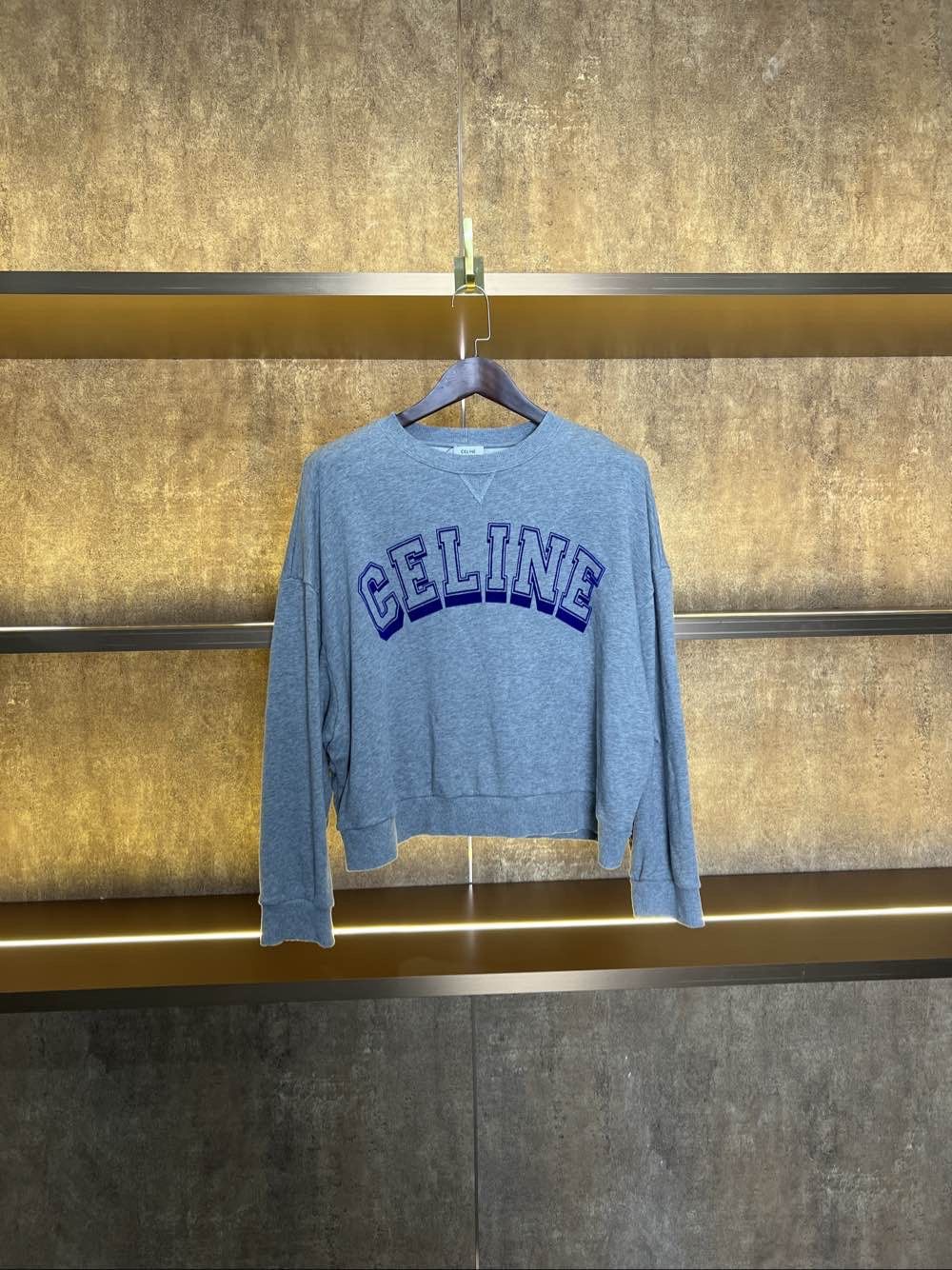 Celine Celine Letter Logo Sweatshirt Size M Size M / US 6-8 / IT 42-44 - 1 Thumbnail