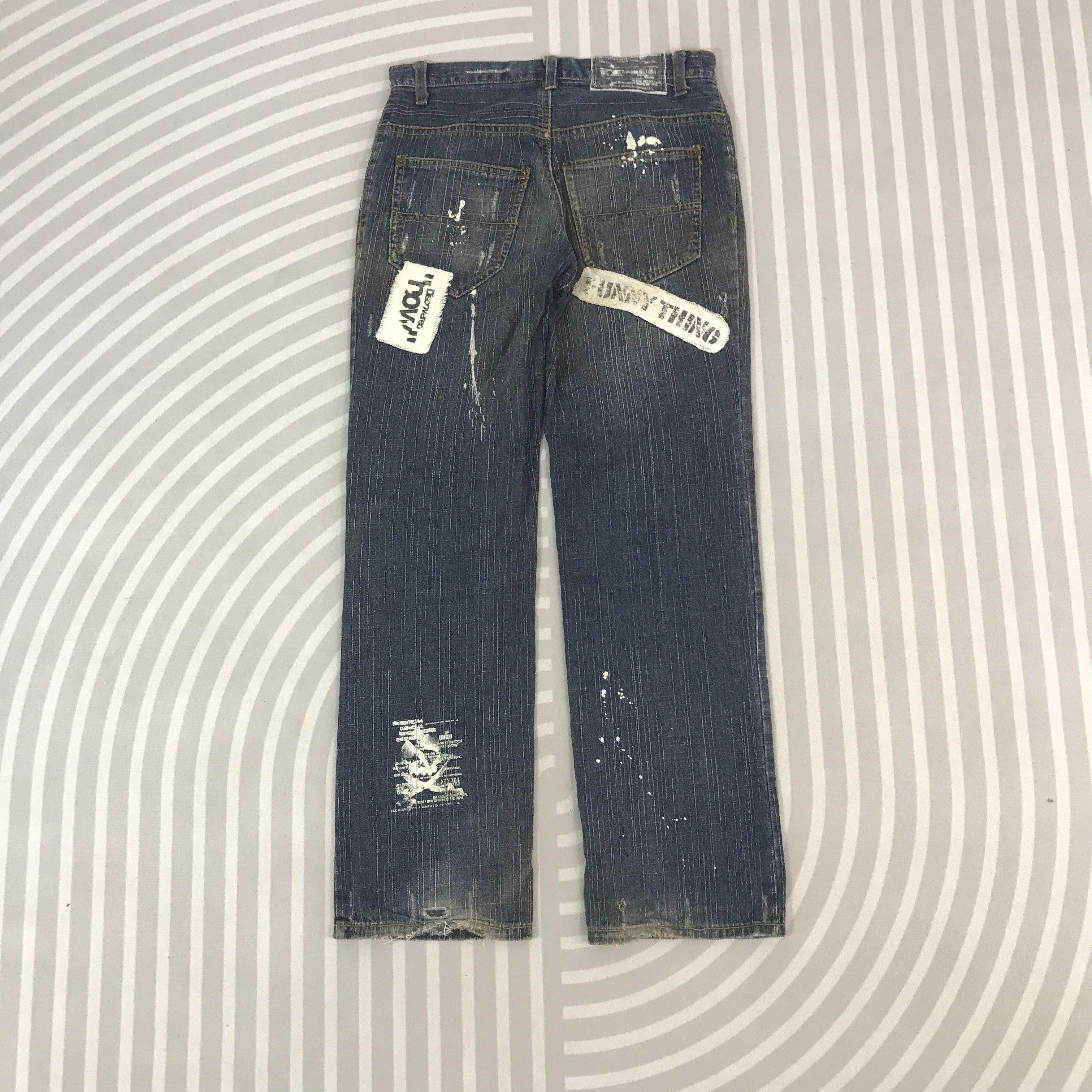 Japanese Brand Vintage Gri Gri Japan design ifsixwasnine denimJeans Size US 32 / EU 48 - 4 Thumbnail