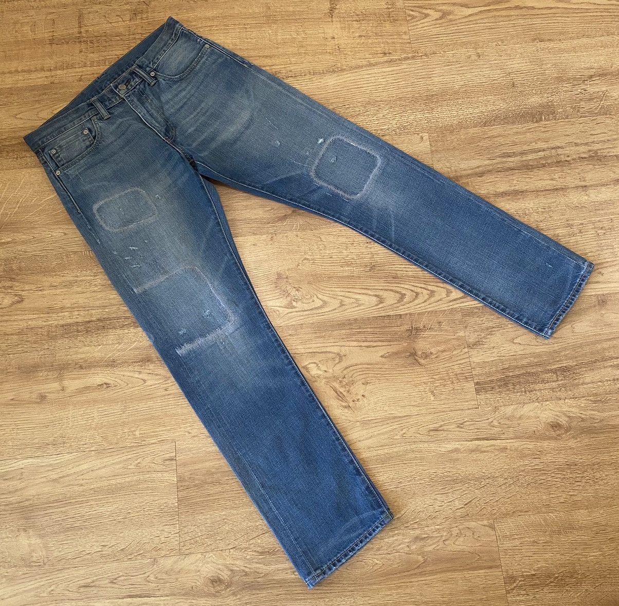 Levi's Levi’s Distressed Selvedge Denim x Streetwear Size US 32 / EU 48 - 3 Thumbnail