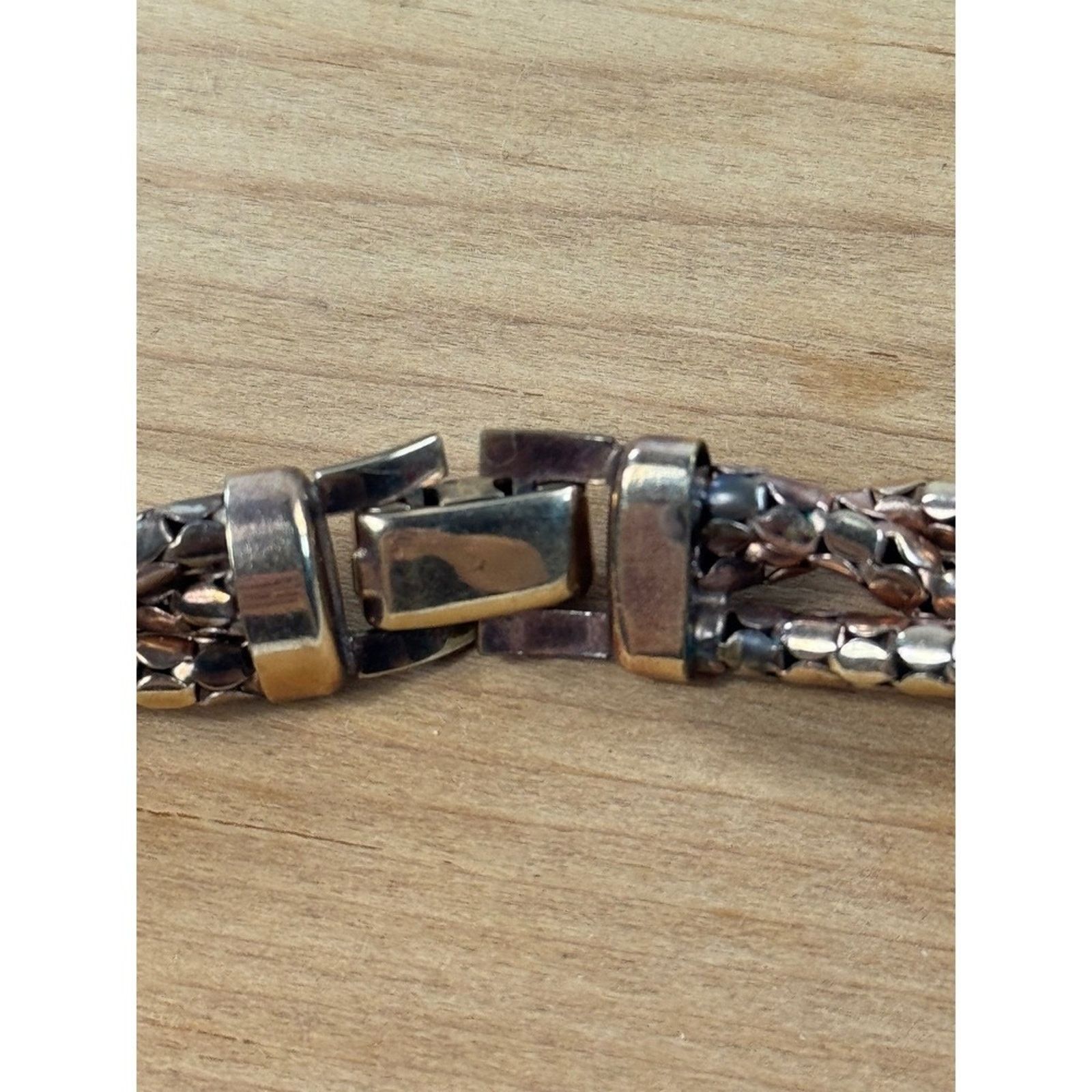 & Other Stories Bigney 12kt vtg Gold Filled Braided Choker Necklace Size ONE SIZE - 5 Thumbnail