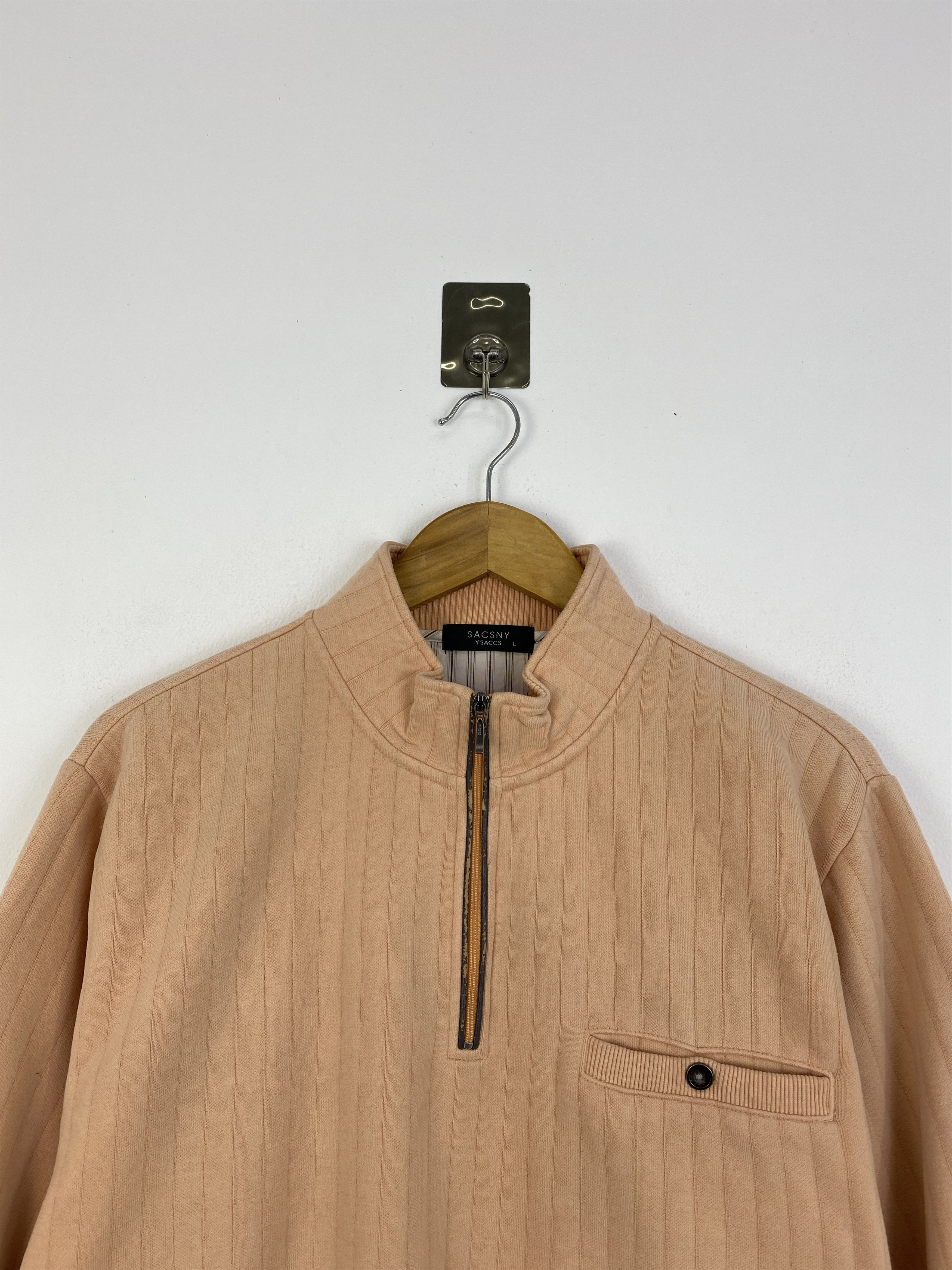 Yohji Yamamoto Vintage Sacsny Y'saccs Half Zipper SH0058 Size US L / EU 52-54 / 3 - 2 Thumbnail