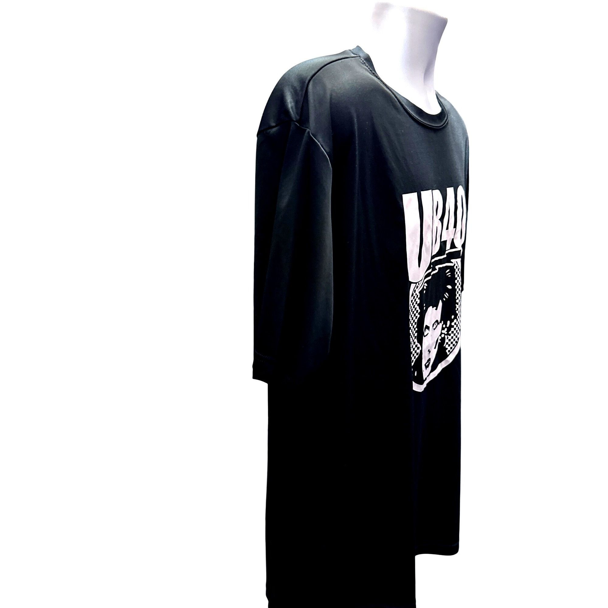 Other A4 David Bowie UB40 UB40 Retro Graphic Black Band Tee Vintag Size US XL / EU 56 / 4 - 8 Thumbnail