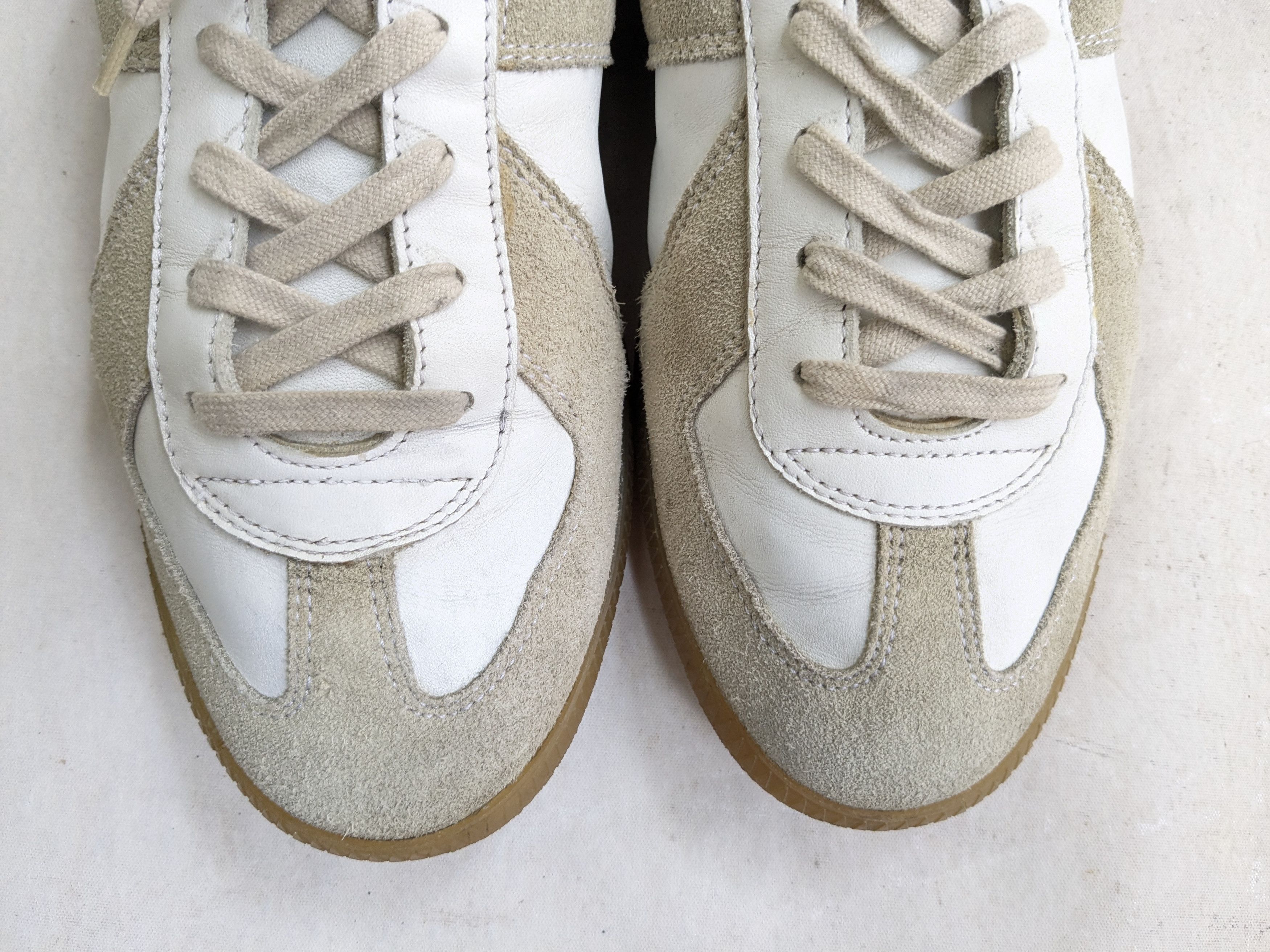 Maison Margiela Margiela GAT Replica White Gray 9 42 Low Tops Size US 9 / EU 42 - 2 Thumbnail