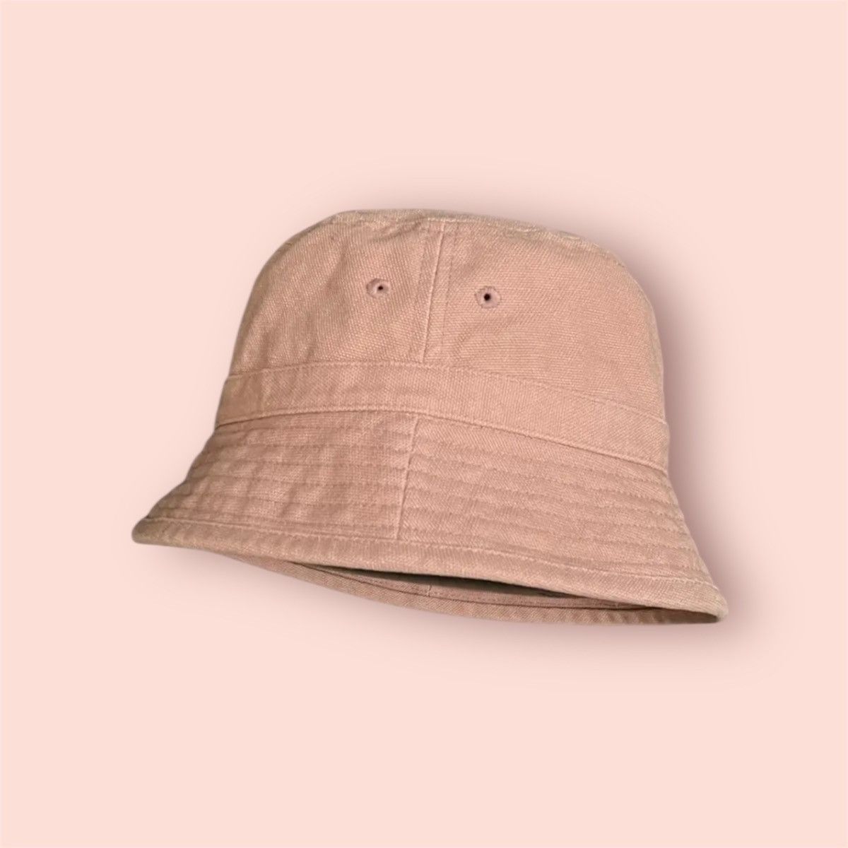Issey Miyake VINTAGE IY BASICS ISSEY MIYAKE RED DENIM BUCKET HAT JAPAN Size ONE SIZE - 10 Thumbnail