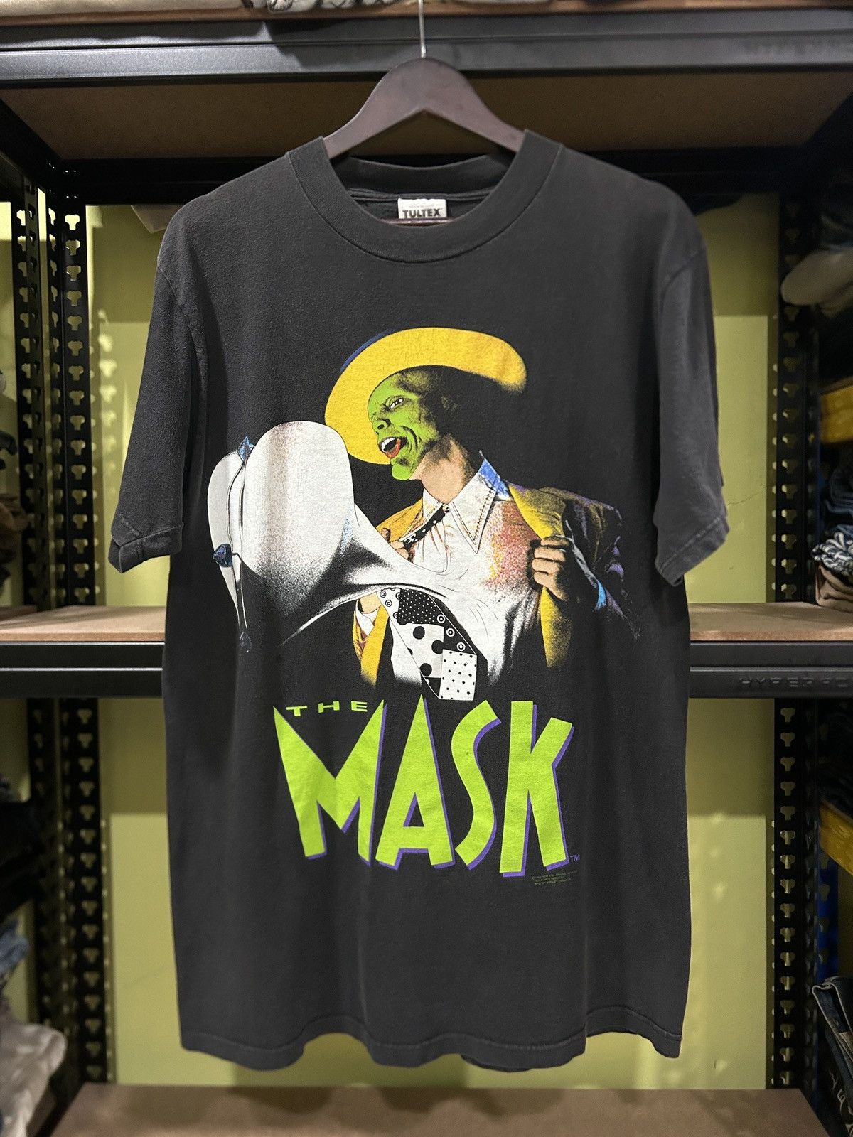 MASK 90s Tee VINTAGE 90s THE MASK ? Copyright 1994 . P:21 L:29 