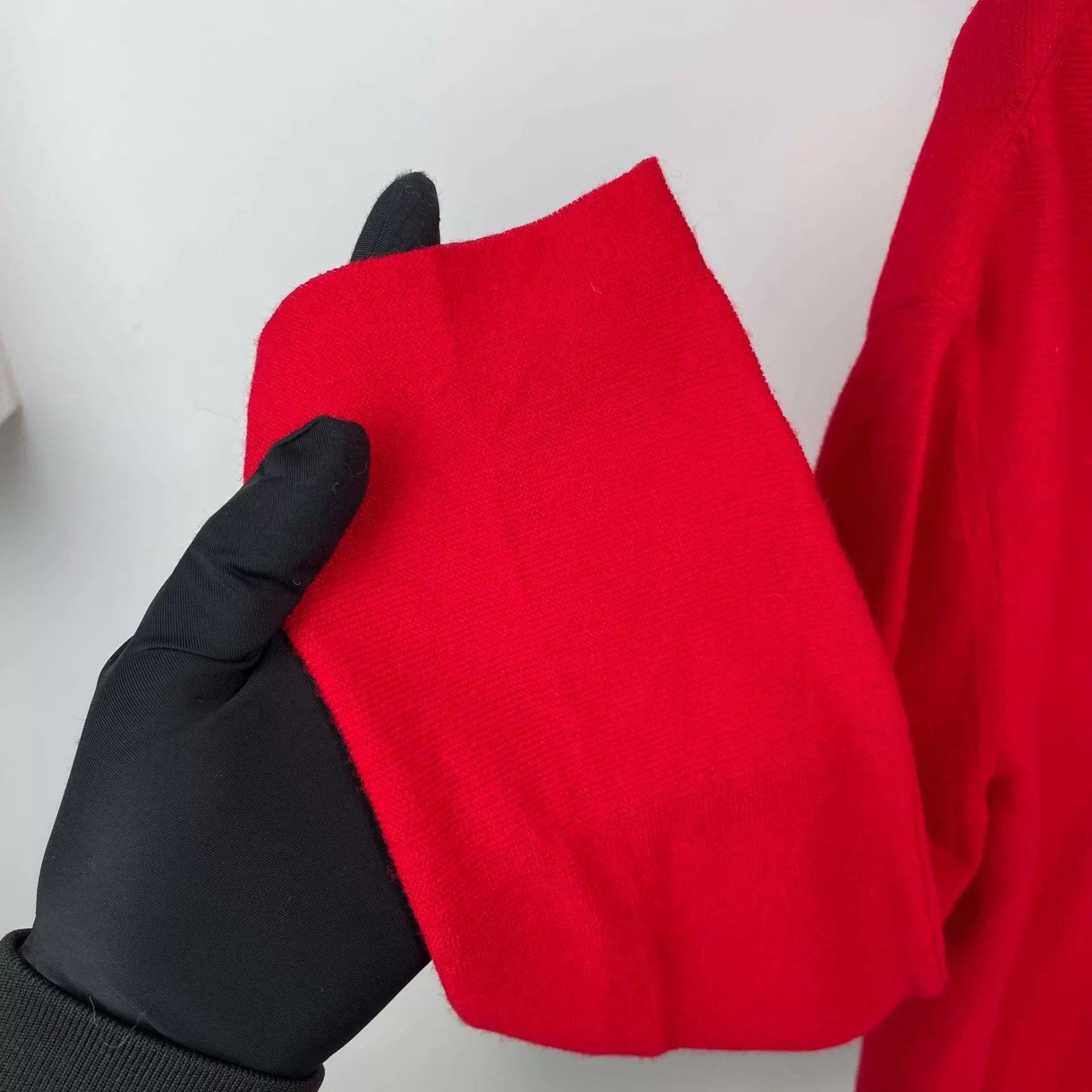 Hermes Hermes Red Long-Sleeve Size 34 Size XS / US 0-2 / IT 36-38 - 9 Thumbnail