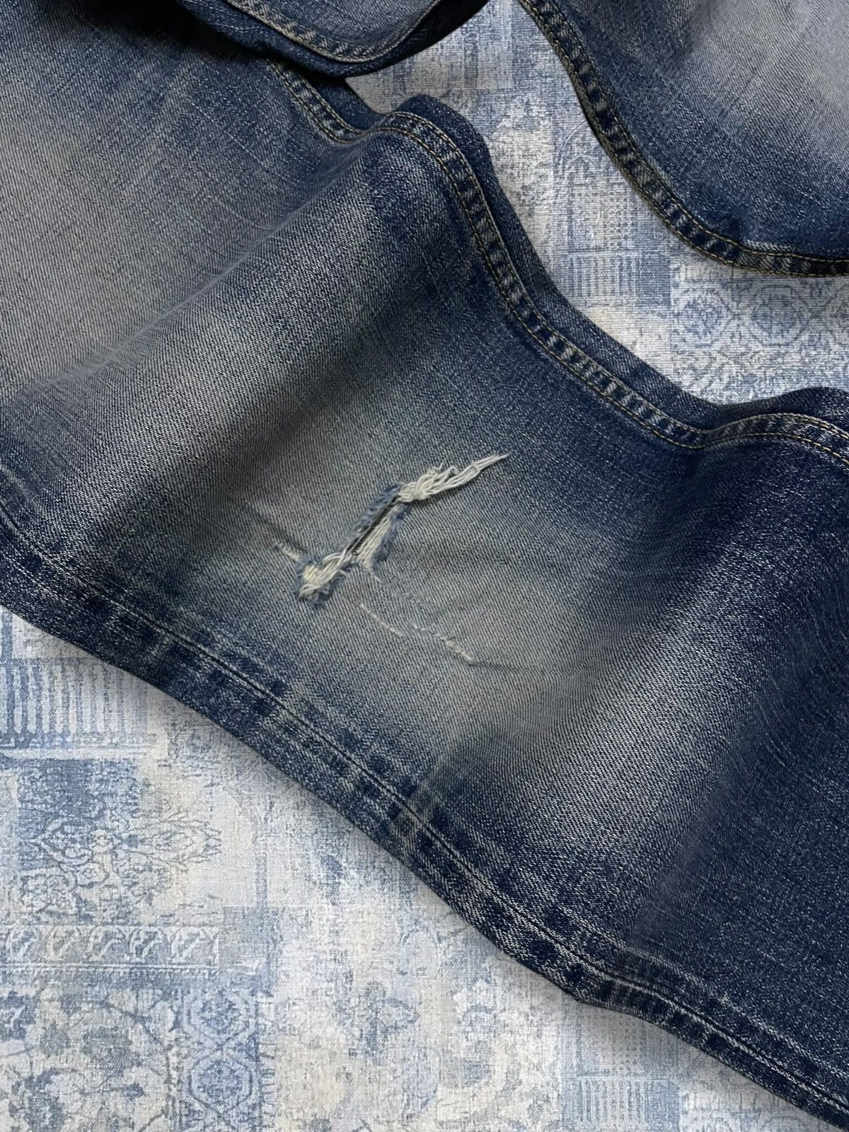 JOSEPH HOMME Vintage Designer Joseph Homme Distressed Denim Size US 29 - 8 Thumbnail