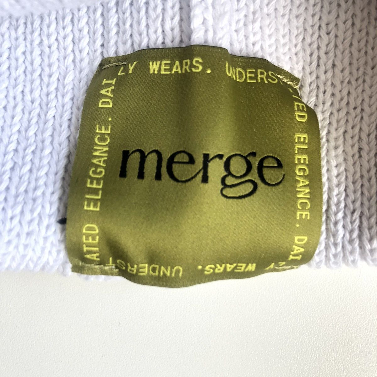 Other MERGE Eco Recycled Cotton Blend Beanie Size ONE SIZE - 2 Thumbnail
