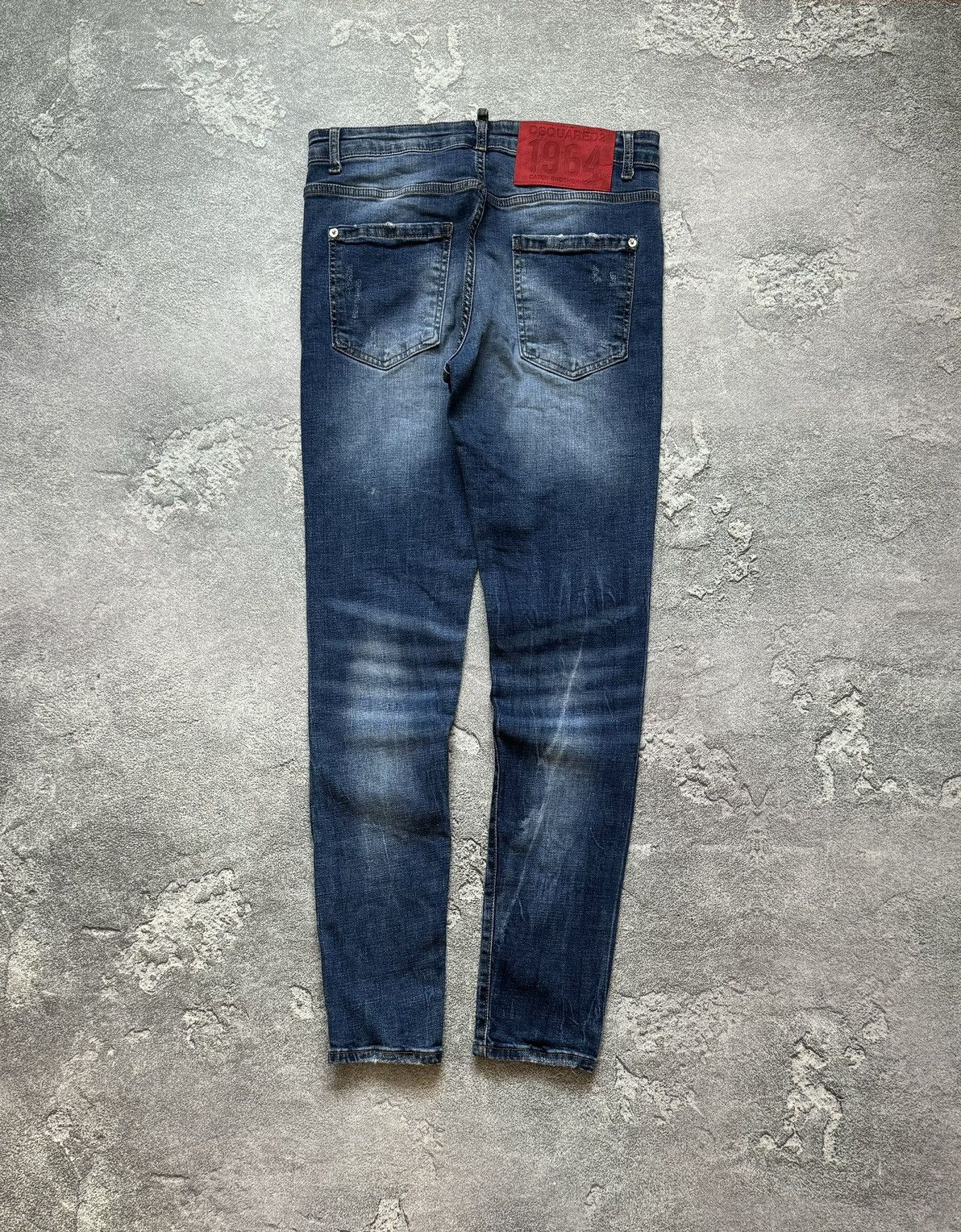 Dsquared2 Dsquared2 48 distressed denim pant trouser Jean chino Size US 32 / EU 48 - 4 Thumbnail