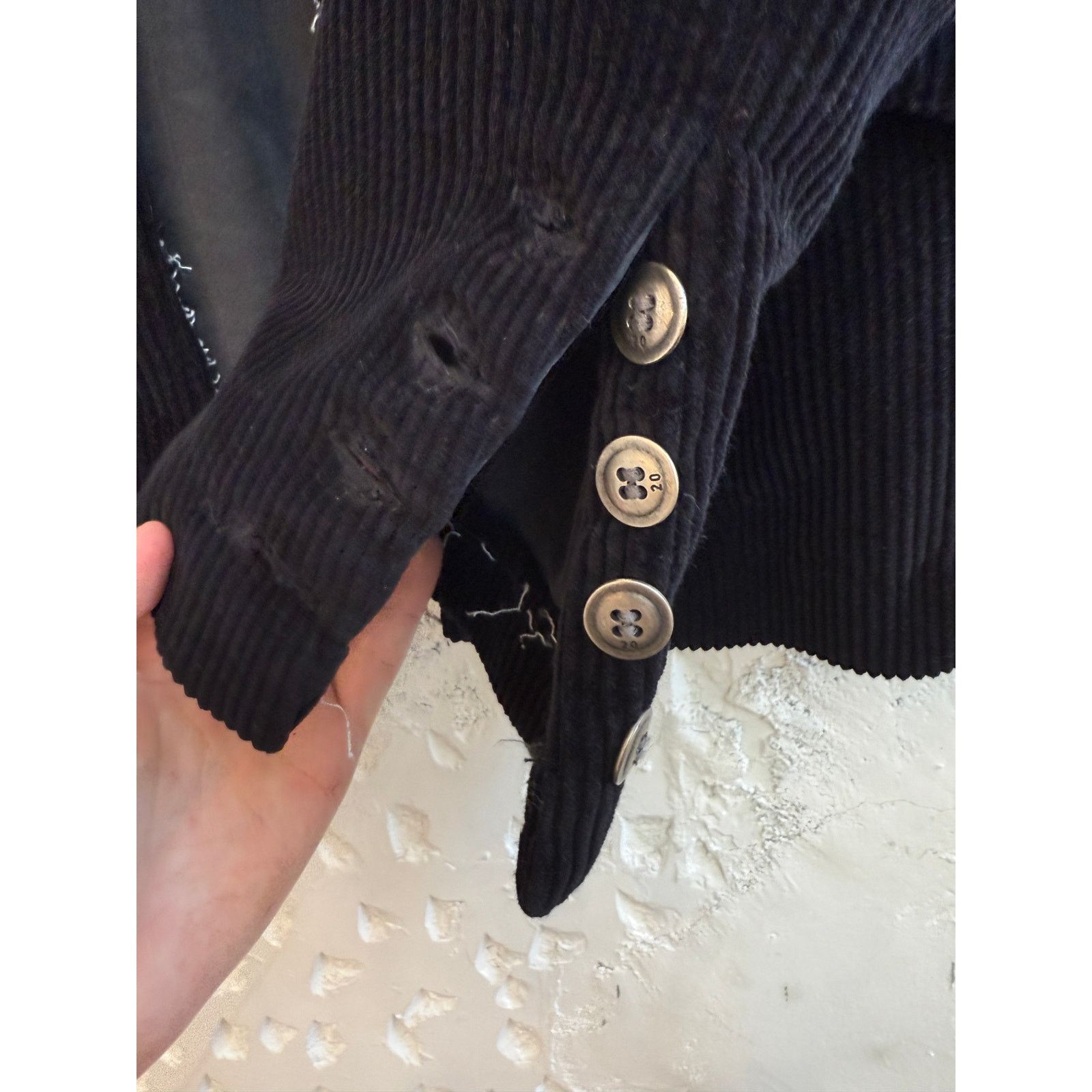 Greg Lauren Greg Lauren SAMPLE Deconstructed Corduroy Blazer Jacket Size US L / EU 52-54 / 3 - 6 Thumbnail