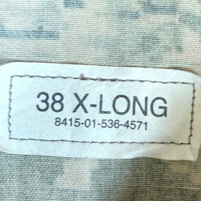 Vintage VINTAGE Air Force Airman Battle Mens Coat Green OCP Camouflage Uniform 38 XLong Mens Size US XXS / EU 40 - 6 Thumbnail