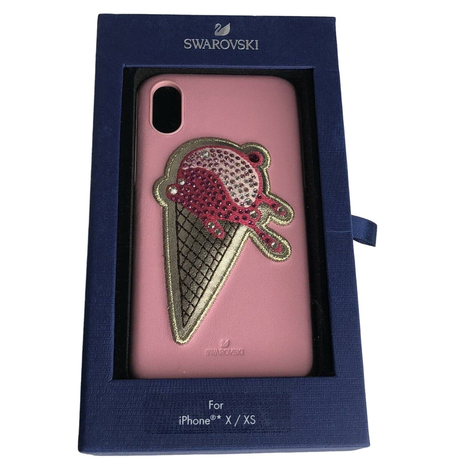 Swarovski Swarovski Ice Cream Smartphone Case iPhone XS / X Case pink Size ONE SIZE - 1 Thumbnail