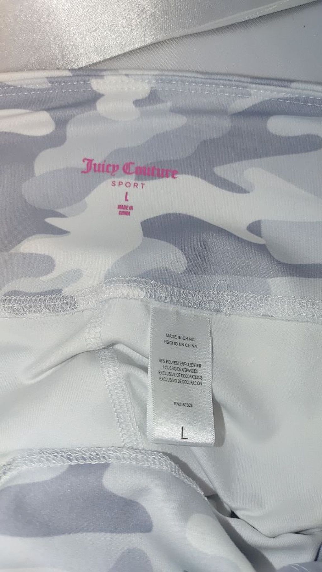 Juicy Couture Juicy Couture Sport High Waisted Leggings Size L Size 30" / US 8 / IT 44 - 4 Thumbnail