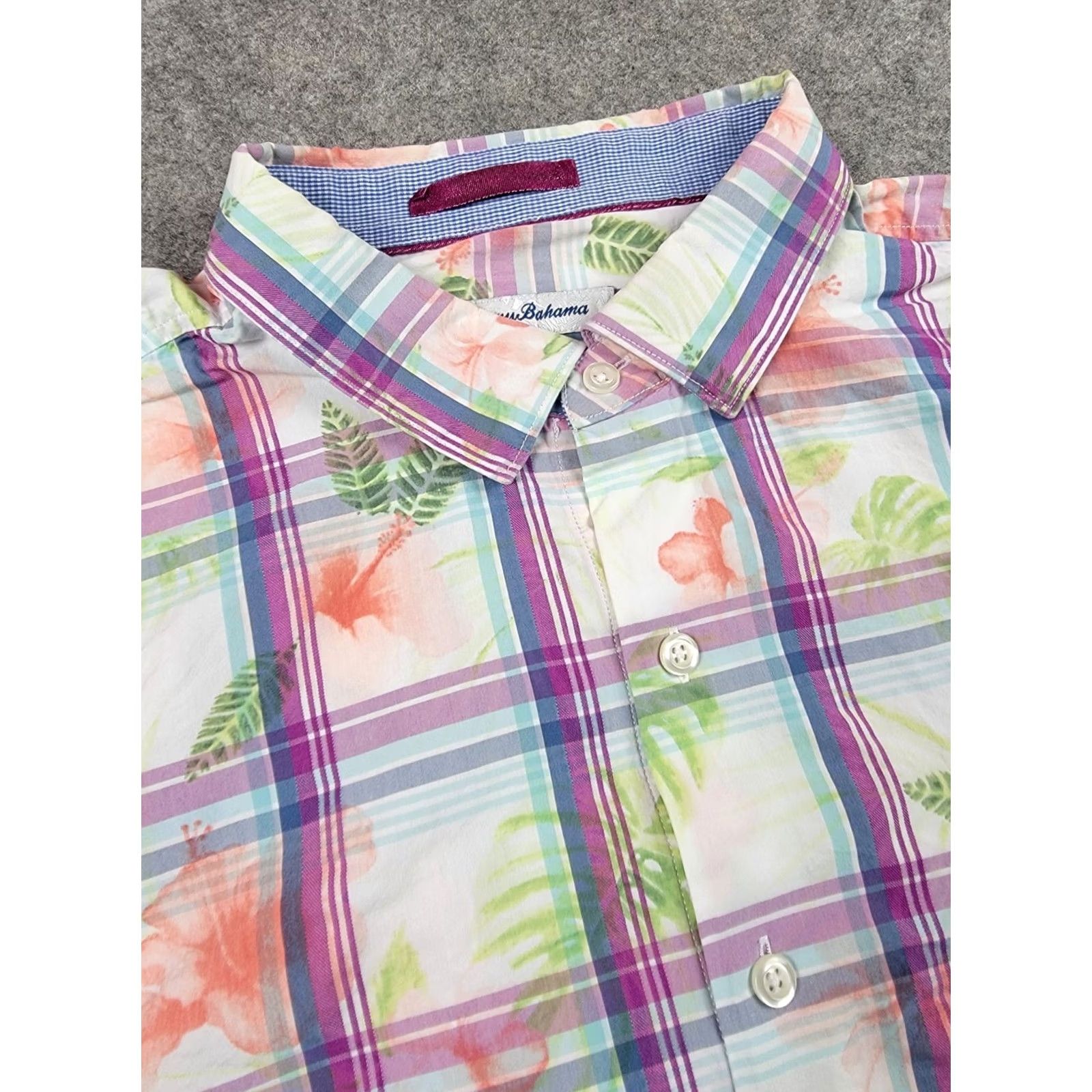 Tommy Bahama Tommy Bahama Shirt Mens XL Floral Long Sleeve Button Up Beach Tropical Size US XL / EU 56 / 4 - 2 Thumbnail