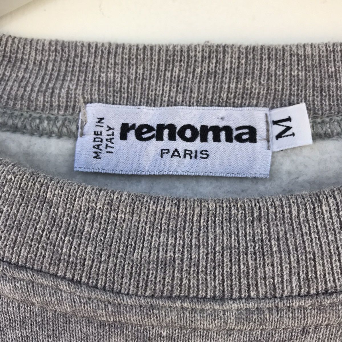 Renoma × Vintage Renoma big side spellout crewneck sweatshirt Size US M / EU 48-50 / 2 - 6 Thumbnail