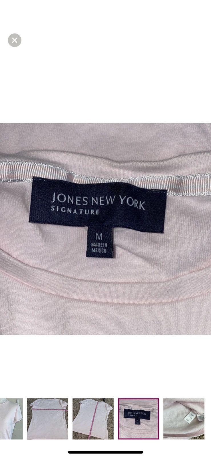 Jones New York Jones New York signature medium tee Size M / US 6-8 / IT 42-44 - 3 Thumbnail