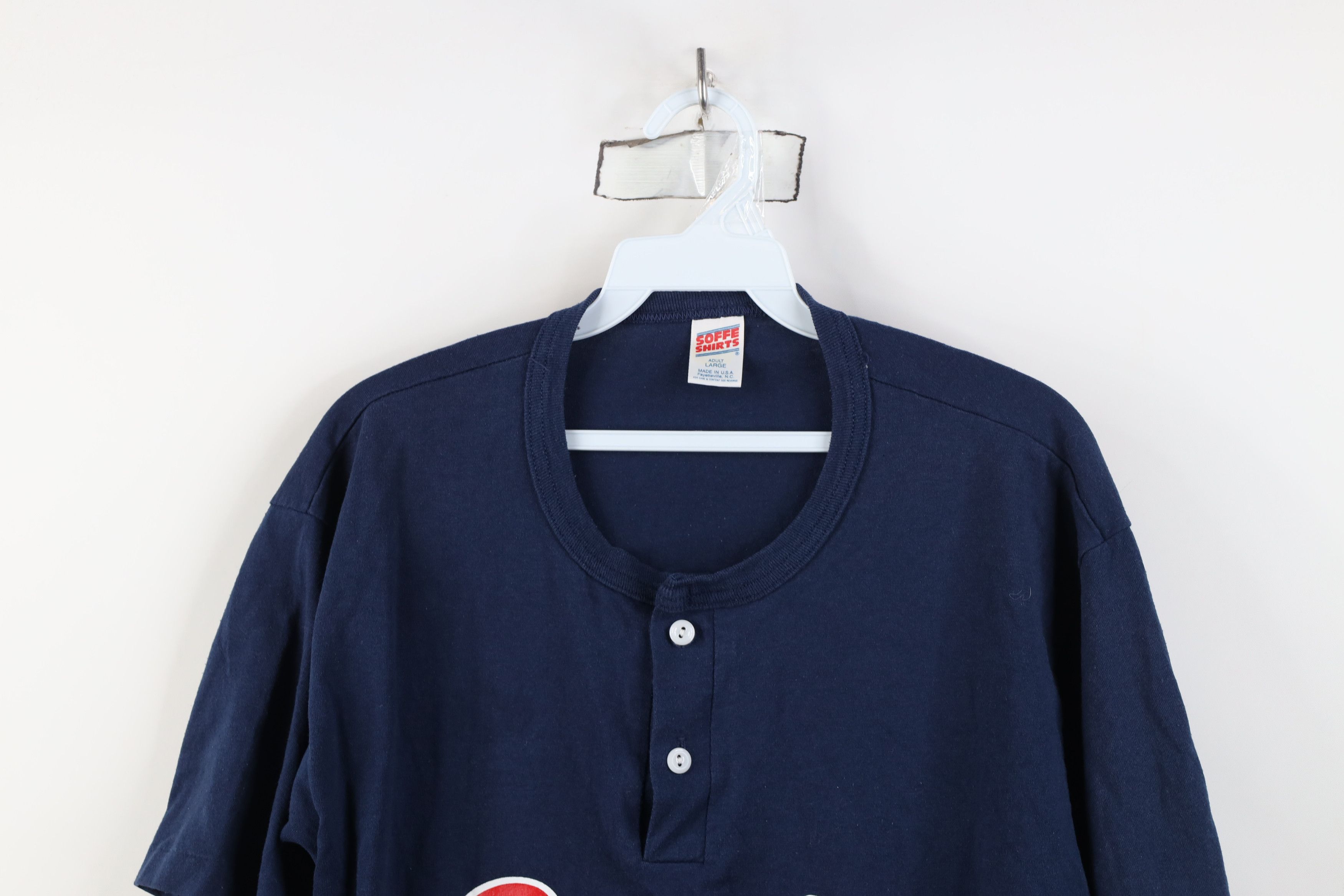 Vintage Vintage 90s Cropped Coors Light Beer Henley T-Shirt USA Size L / US 10 / IT 46 - 2 Thumbnail