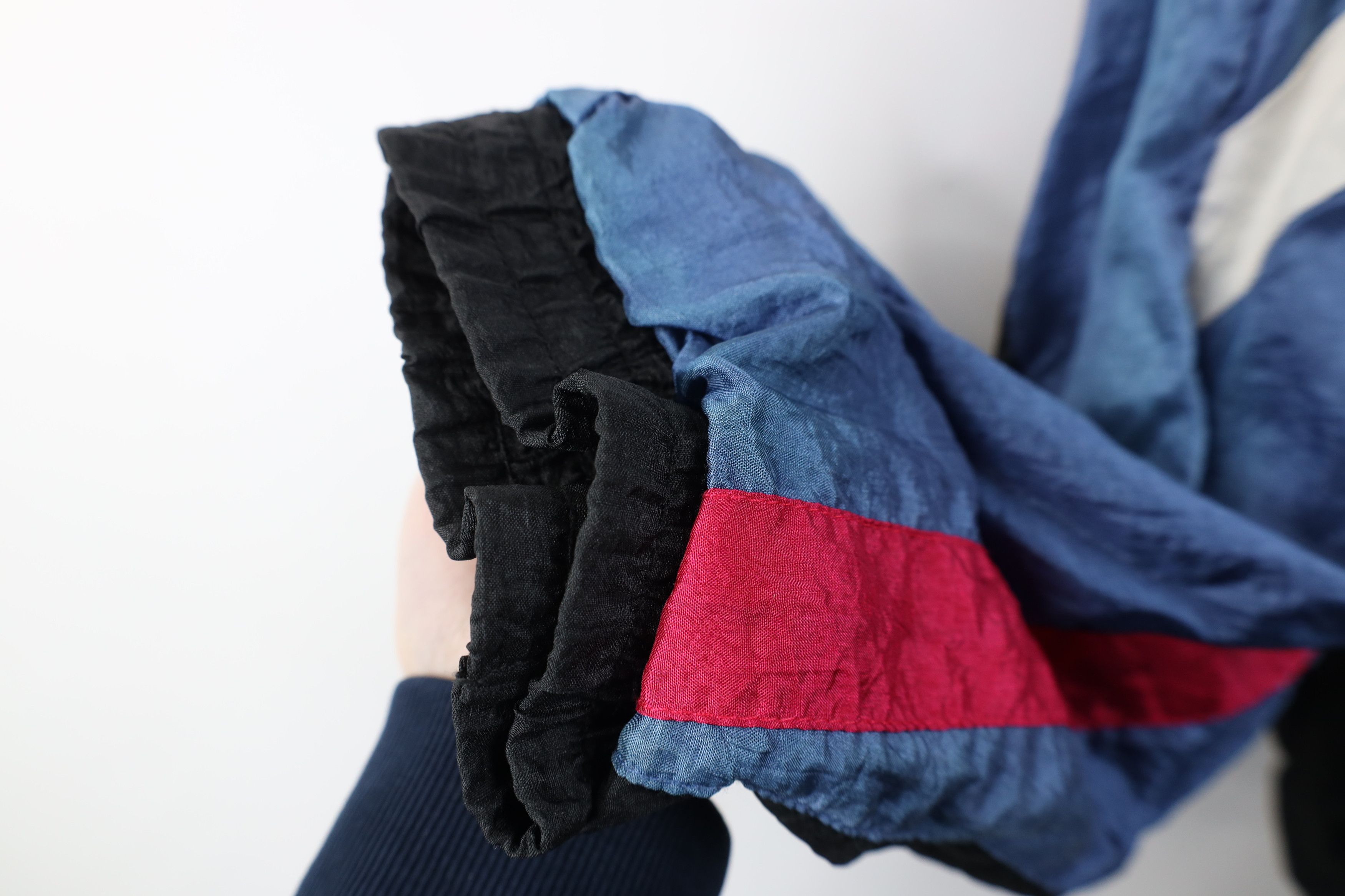 Pierre Cardin Vintage 90s Pierre Cardin Block Lined Windbreaker Jacket Size US L / EU 52-54 / 3 - 8 Thumbnail