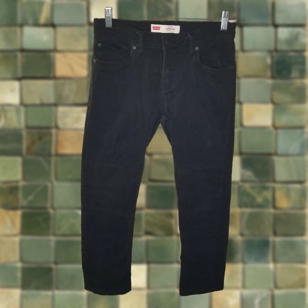 Levi's VINTAGE? No. Actually Levi's 511 Women Slim Straight Jeans - Black - Size 14 Regular - 27x27 - Womens - Levi's 511 Size 27" / US 4 / IT 40 - 1 Thumbnail