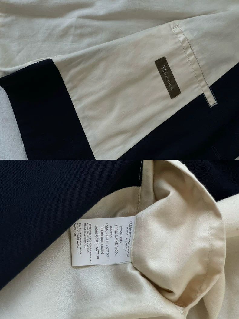 Yohji Yamamoto Yohji Yamamoto Navy blue wool vest 2506-Nextarrow Size US M / EU 48-50 / 2 - 9 Thumbnail