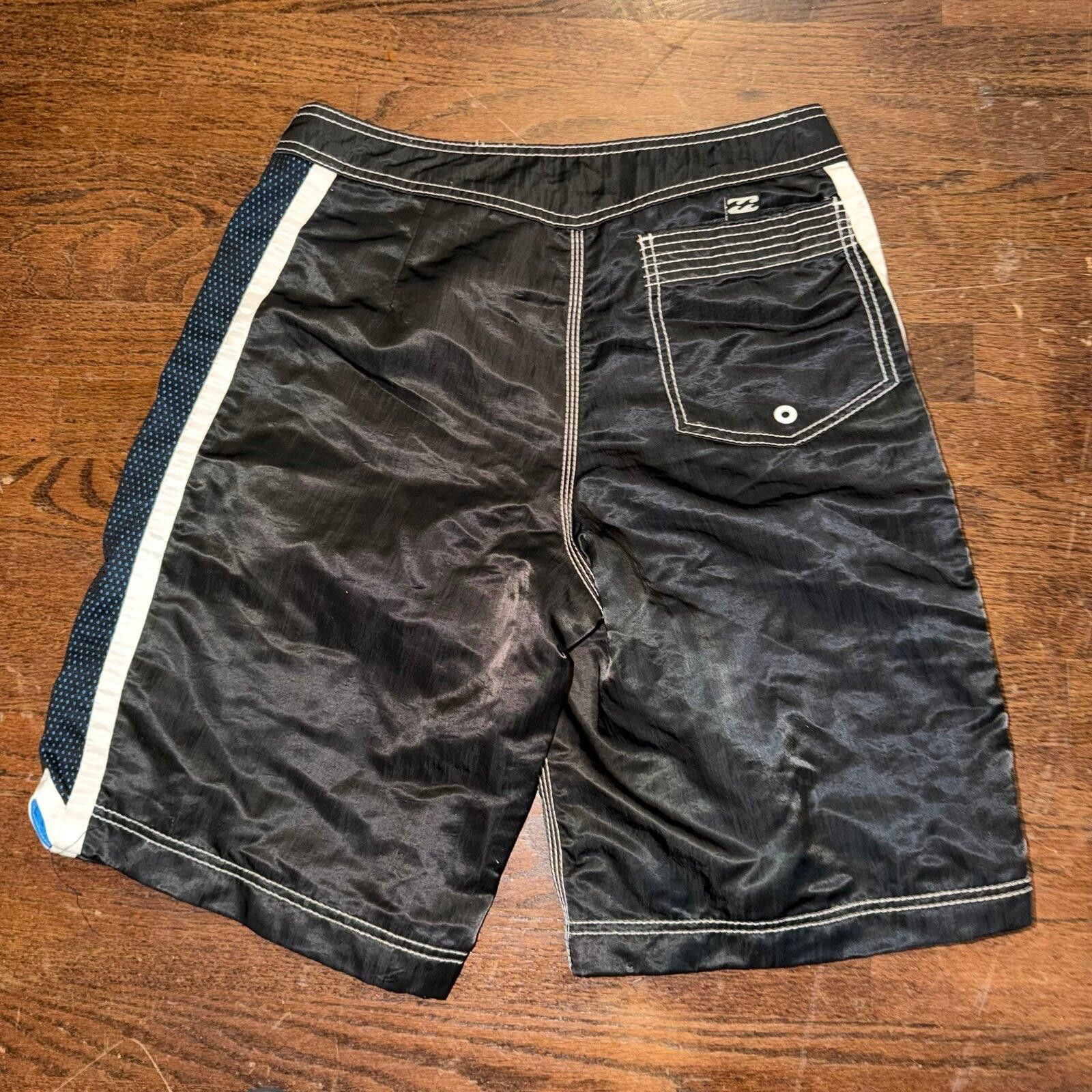 Billabong Billabong USA Made Nylon Black Surf Board Shorts Mens MD/LG Size US 32 / EU 48 - 5 Thumbnail