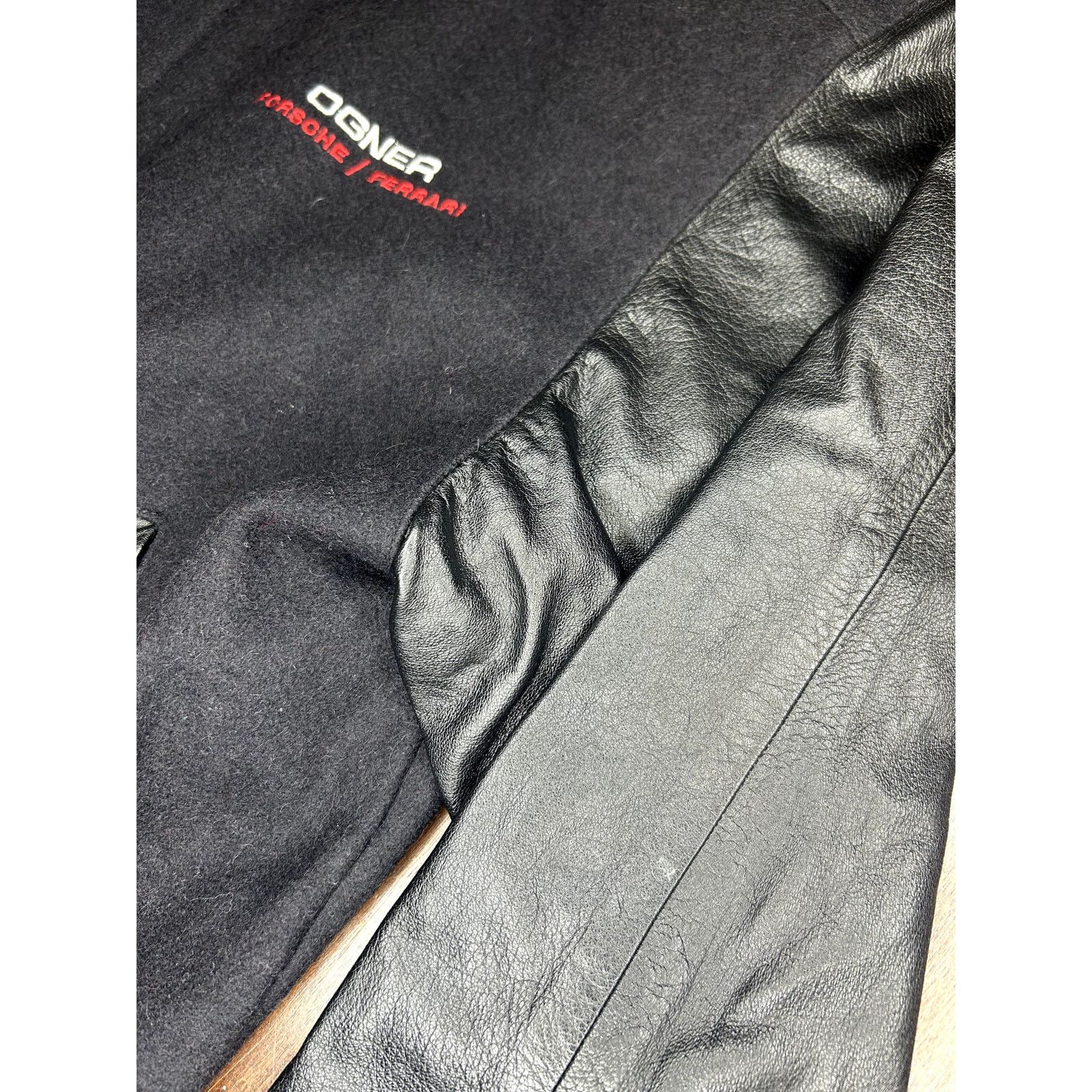 Jeff Hamilton VTG 90s OGNER Motorcars Porche/Ferrari Jeff Hamilton Jacket Size US XL / EU 56 / 4 - 16 Thumbnail