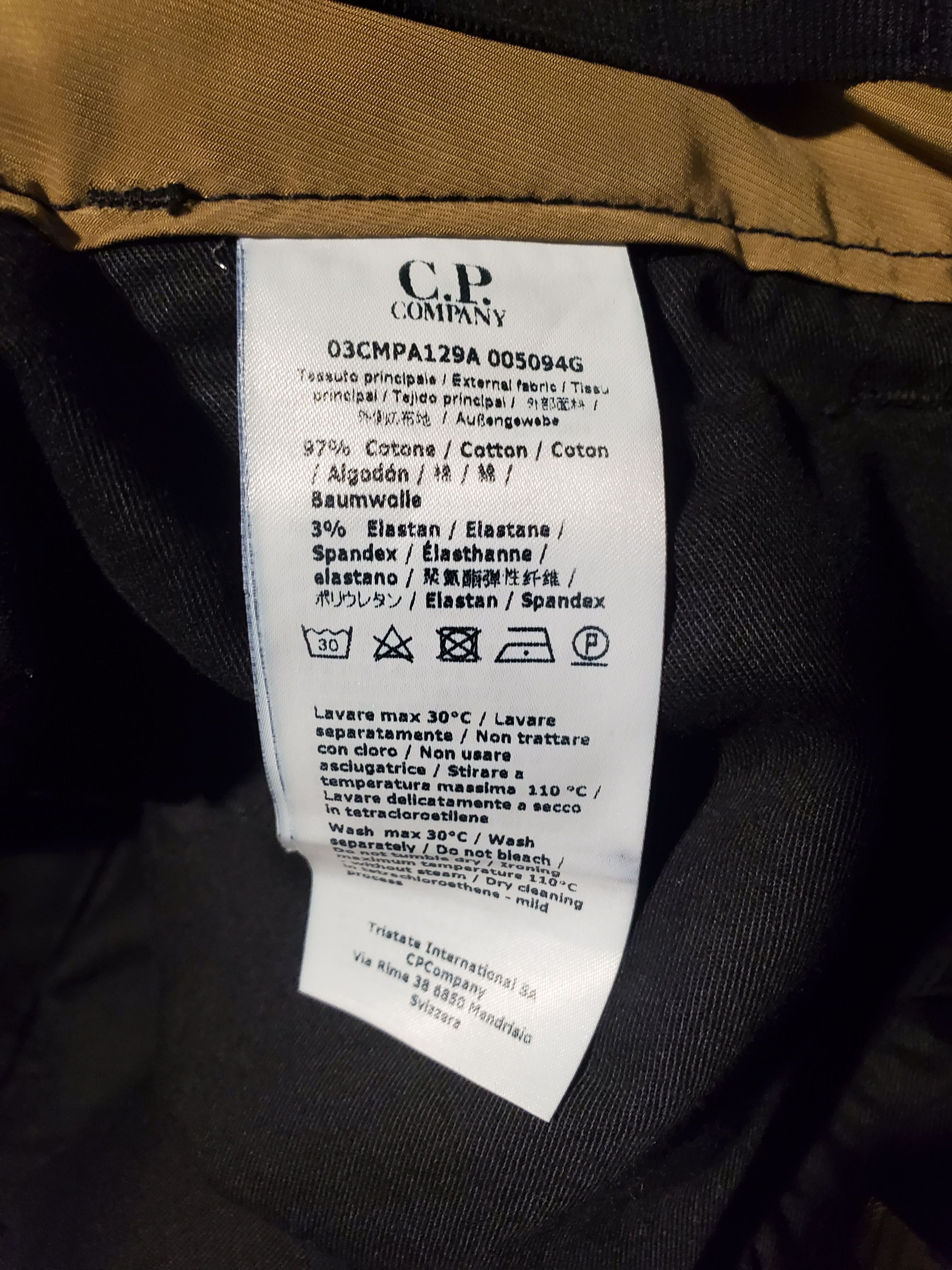 C.P. Company C.P. Company F/W Satin Jogger Pants Sz 46 Size US 30 / EU 46 - 5 Thumbnail