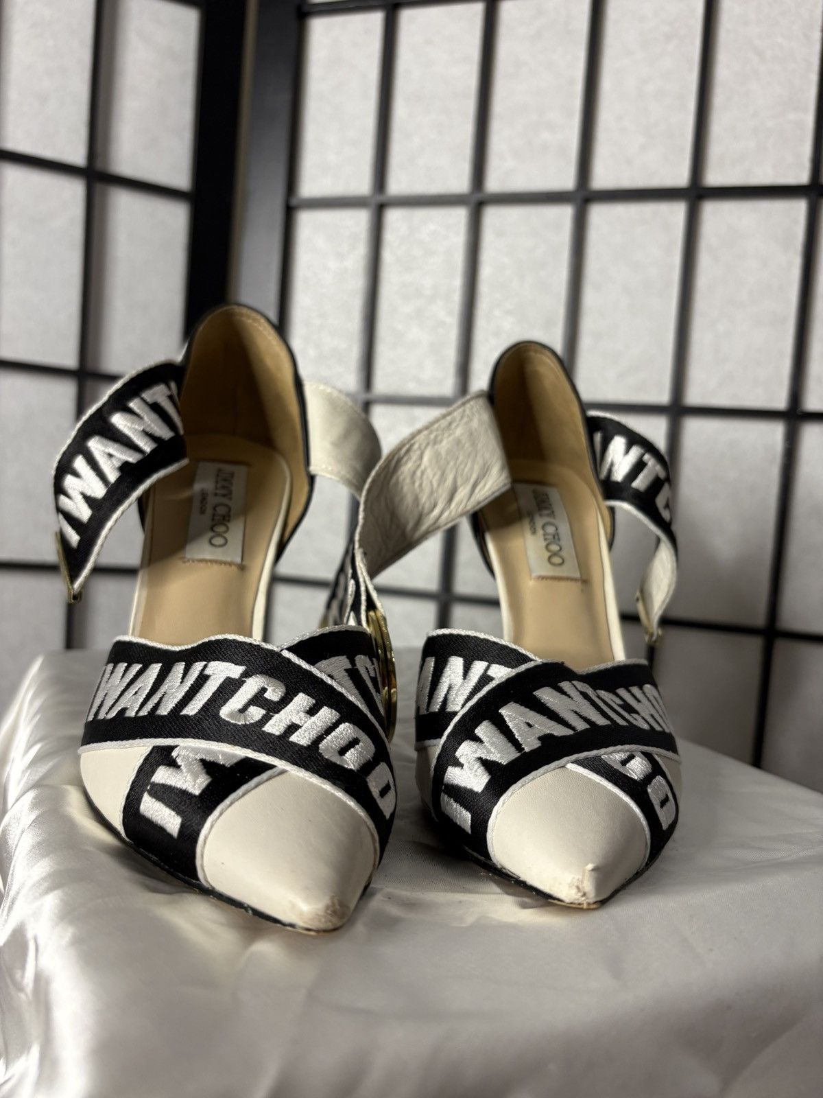 Jimmy Choo Jimmy Choo Bea pumps Size US 5 / IT 35 - 3 Thumbnail