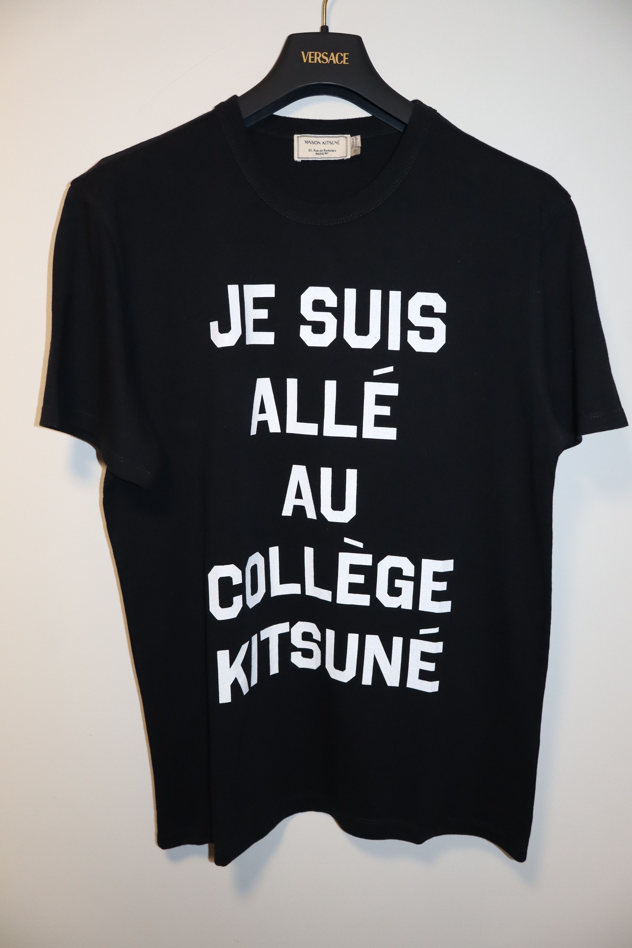 Maison Kitsune FOX HEAD PATCH COMFORT TEE SHIRT Size US M / EU 48-50 / 2 - 1 Thumbnail