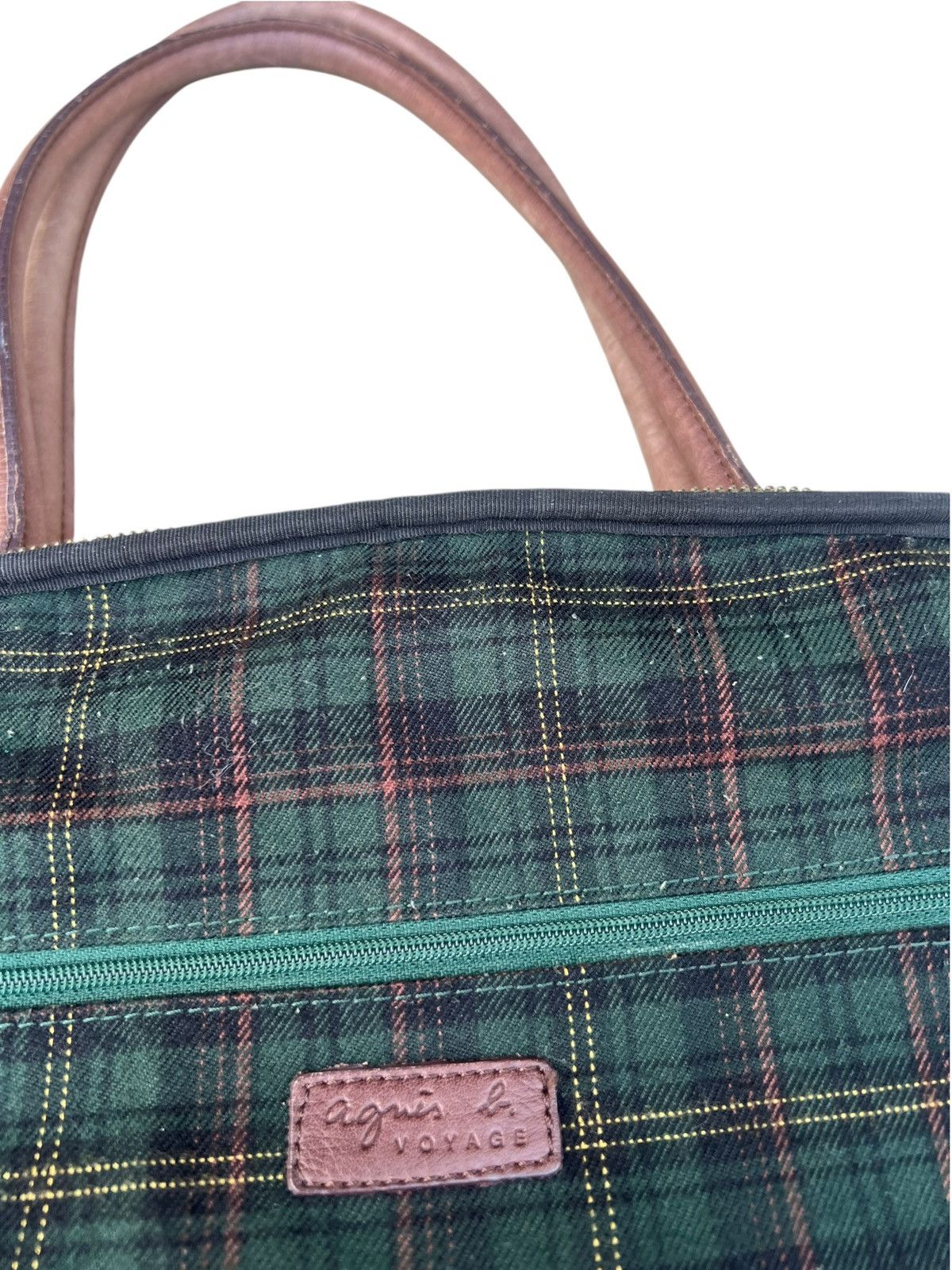 agnes b. Vintage Agnes B. Faded Patina Cow Leather Cargo Bag Size ONE SIZE - 16 Thumbnail