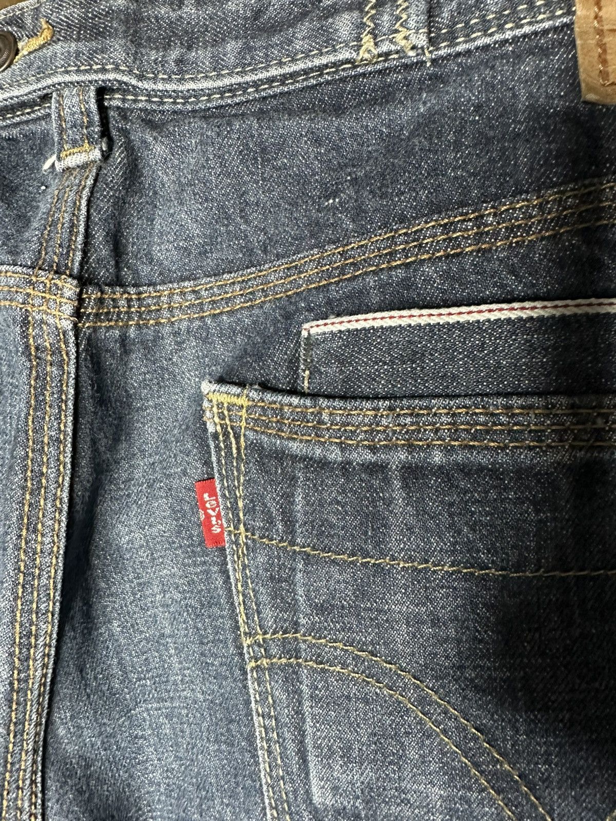 Levi's Levi’s 514 Selvedge Denim Jeans Blue 36x30 Men’s Pants Size US 36 / EU 52 - 8 Thumbnail