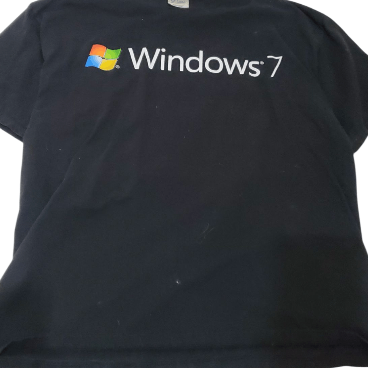 Vintage Y2K Windows 7 T-Shirt Size US XL / EU 56 / 4 - 2 Thumbnail