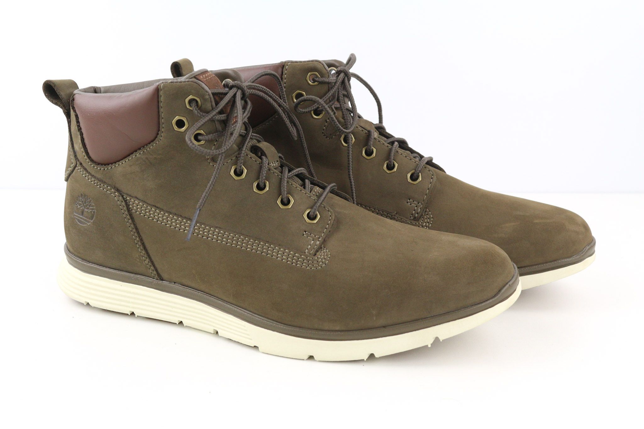 Timberland A2DNF-A6246 EU43.5/44 Khaki Leather 80580 Size US 10.5 / EU 43-44 - 4 Thumbnail