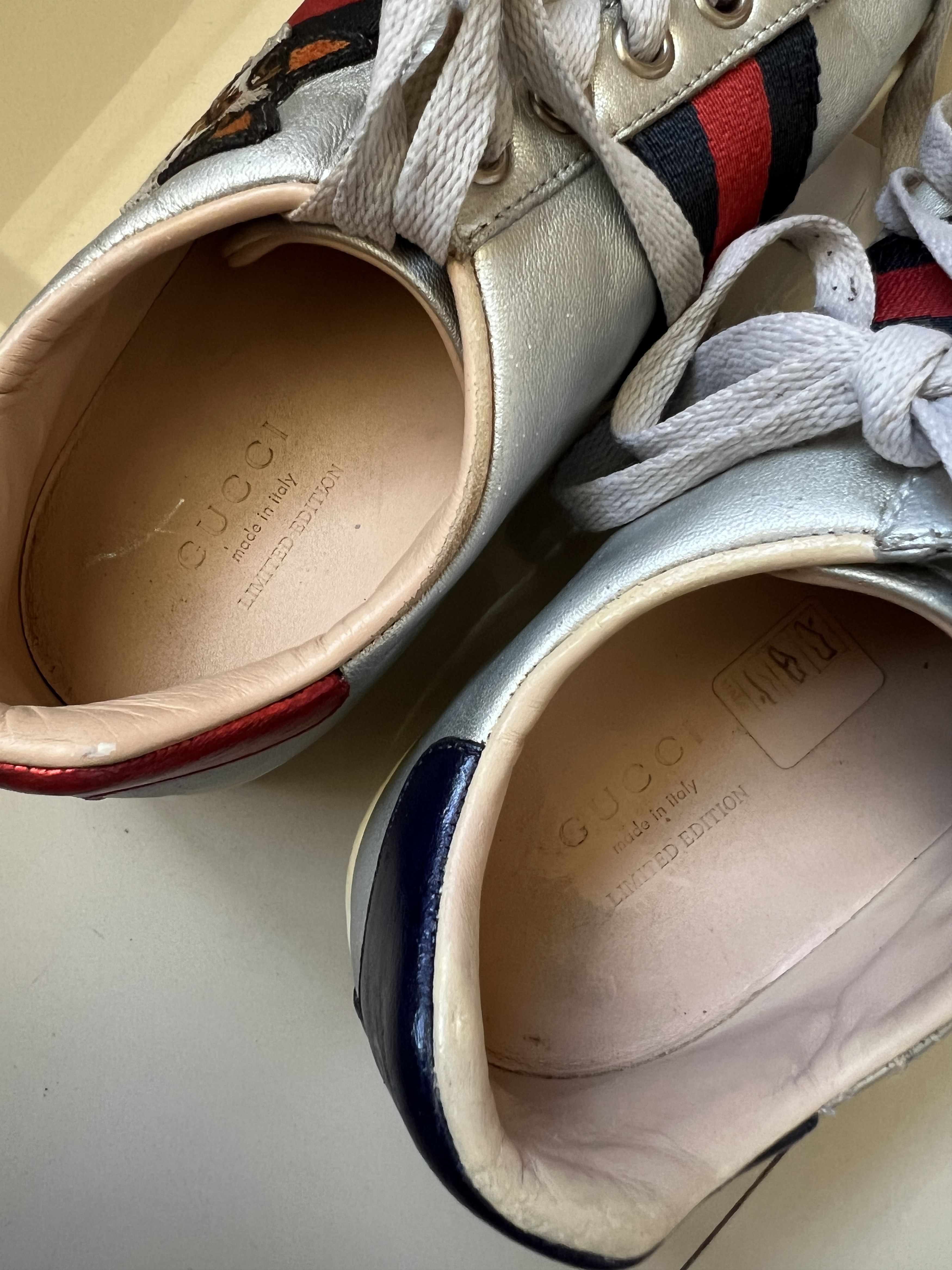 Gucci Gucci Ace sneakers year of the Dog Limited Edition EU 36 Size US 6 / IT 36 - 10 Thumbnail