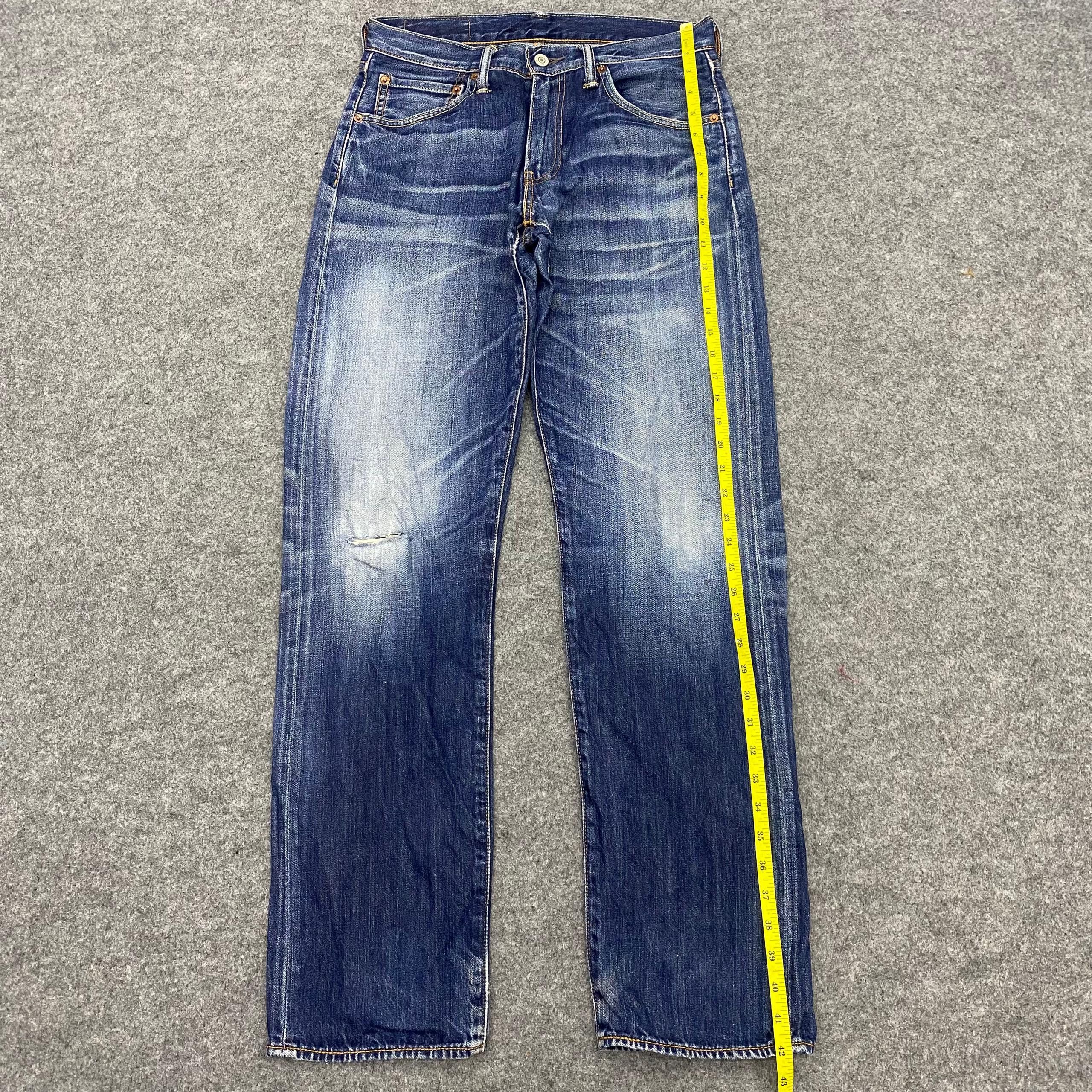 Levi's 💥Best Offer💥Vintage Levis 503 Distressed Denim Size US 31 - 2 Thumbnail