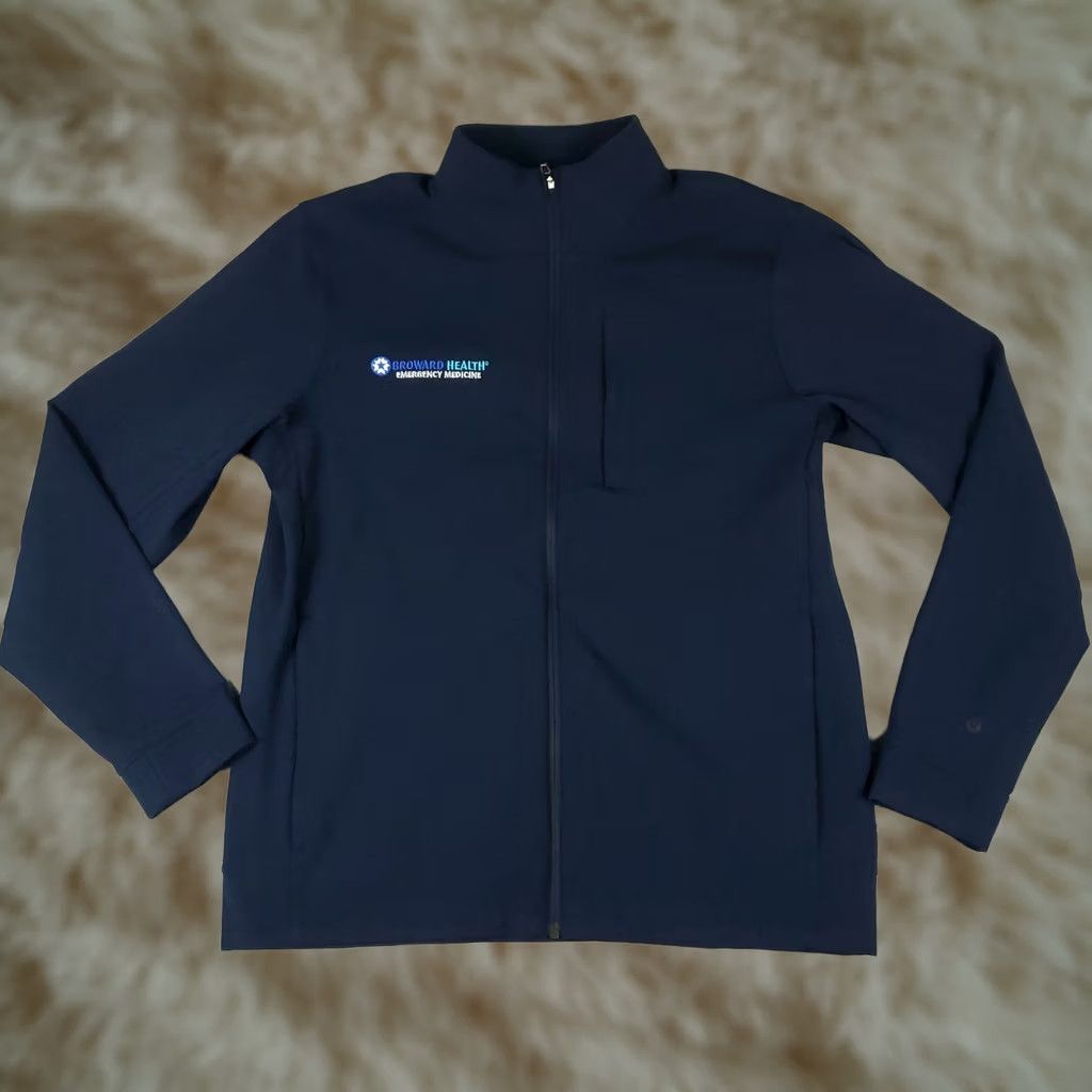 Lululemon Lululemon Jacket Mens XL Navy Blue Sojourn Broward Health Outerwear Windbreaker Size US XL / EU 56 / 4 - 1 Thumbnail
