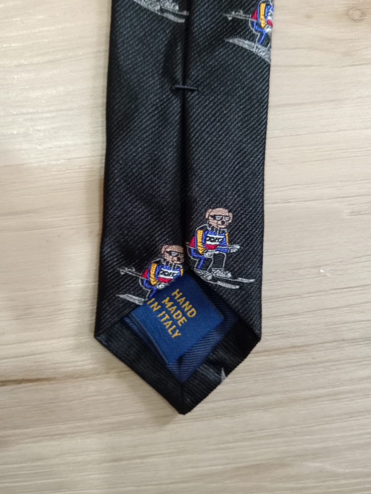 Polo Ralph Lauren Polo Ralph Lauren Bear ice skiing nectie Size ONE SIZE - 3 Thumbnail