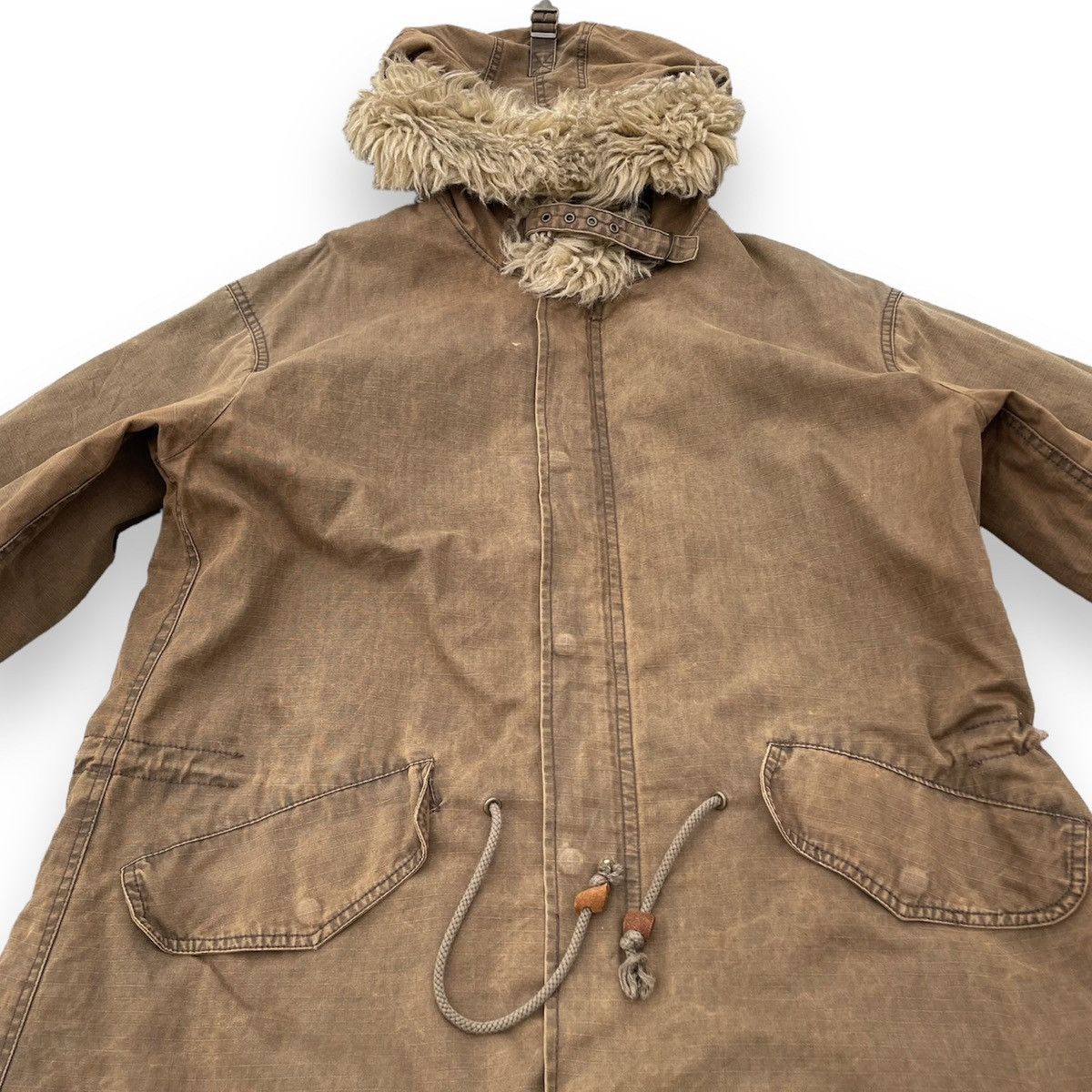 14th Addiction 🇯🇵 010920 THE NINE HEADS FUR PARKA JACKET Size US L / EU 52-54 / 3 - 4 Thumbnail