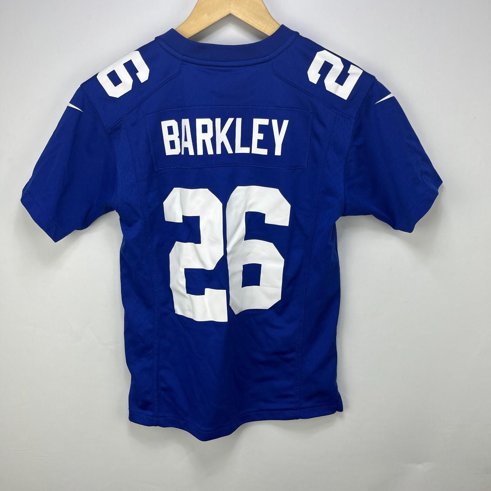Nike Vintage Saquon Barkley New York Giants Jersey Youth Medium Size ONE SIZE - 5 Thumbnail
