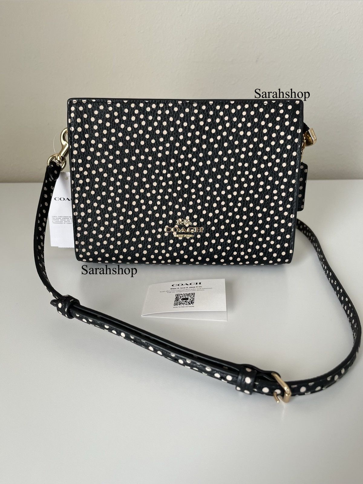 Coach Coach Slim Crossbody Bag With Spot Print Size ONE SIZE - 1 Thumbnail