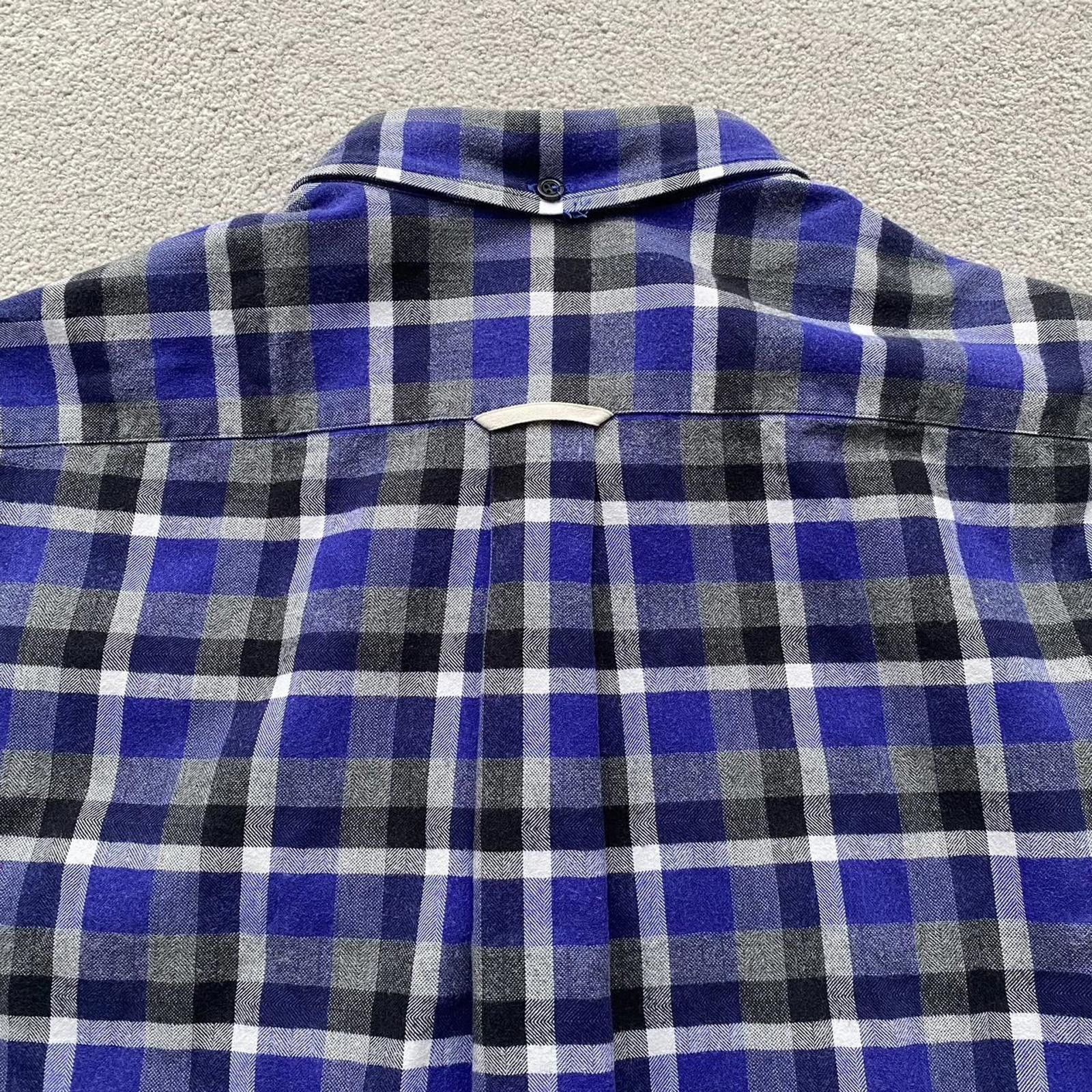 Acne Studios Acne Studios Isherwood PAW17 Checkered Flannel Button Shirt Size US M / EU 48-50 / 2 - 4 Thumbnail