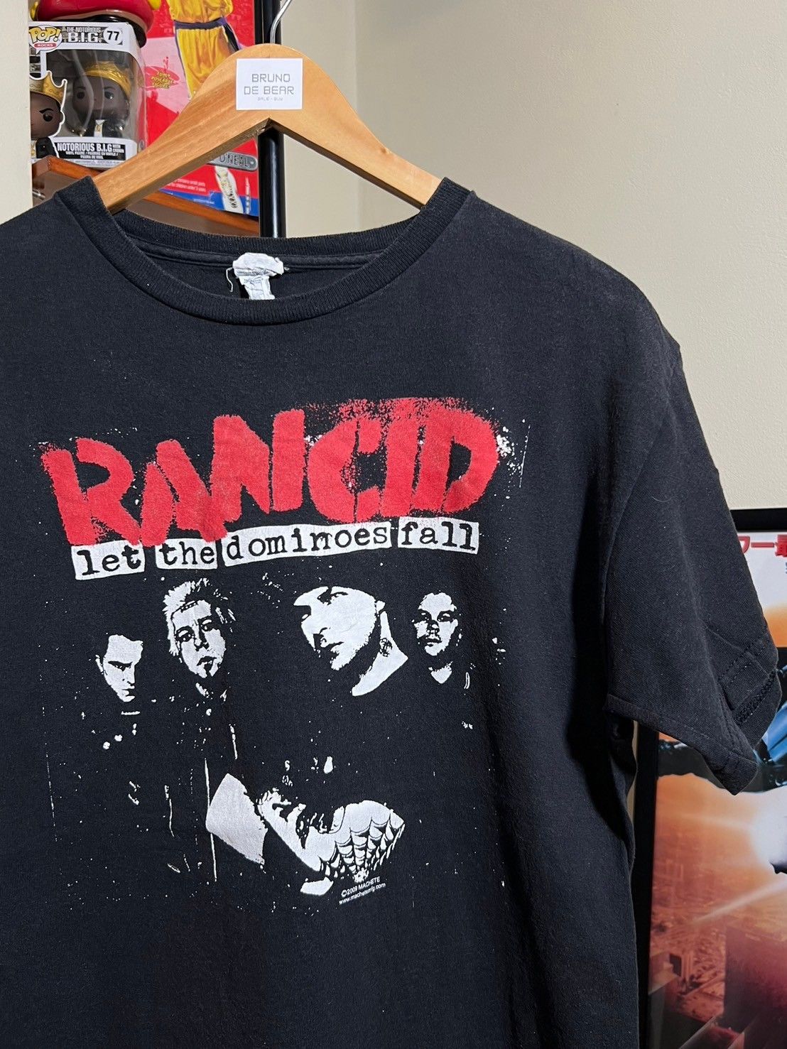 Band Tees × Vintage Vintage 00's Rancid Let the dominoes fall shirt BN Size US M / EU 48-50 / 2 - 1 Thumbnail