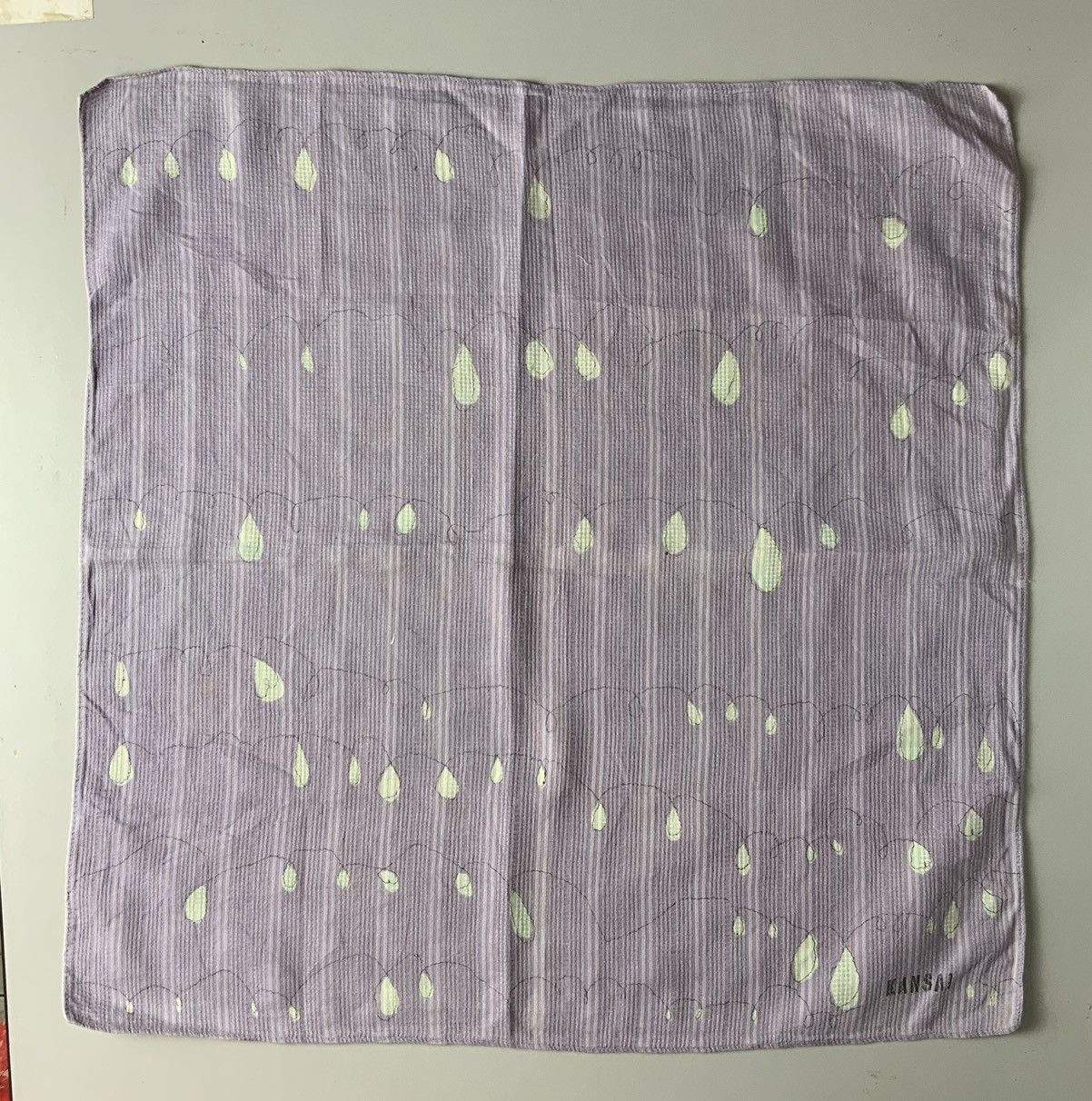 Kansai Yamamoto VintageKansai Flower Japan Bandana Handkerchief Size ONE SIZE - 4 Thumbnail